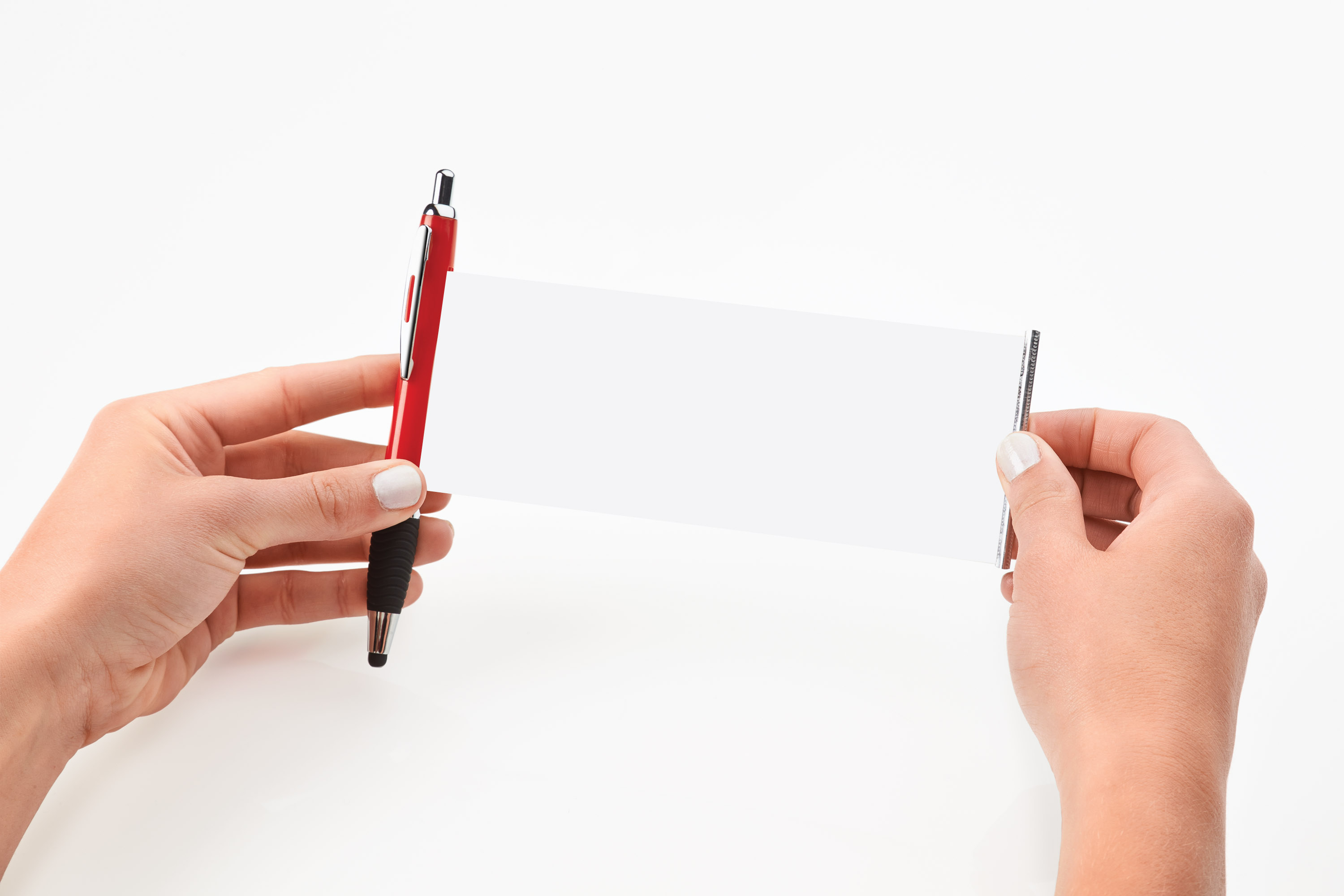 Spectorandco Kool banner pen/stylus - G1267 RED