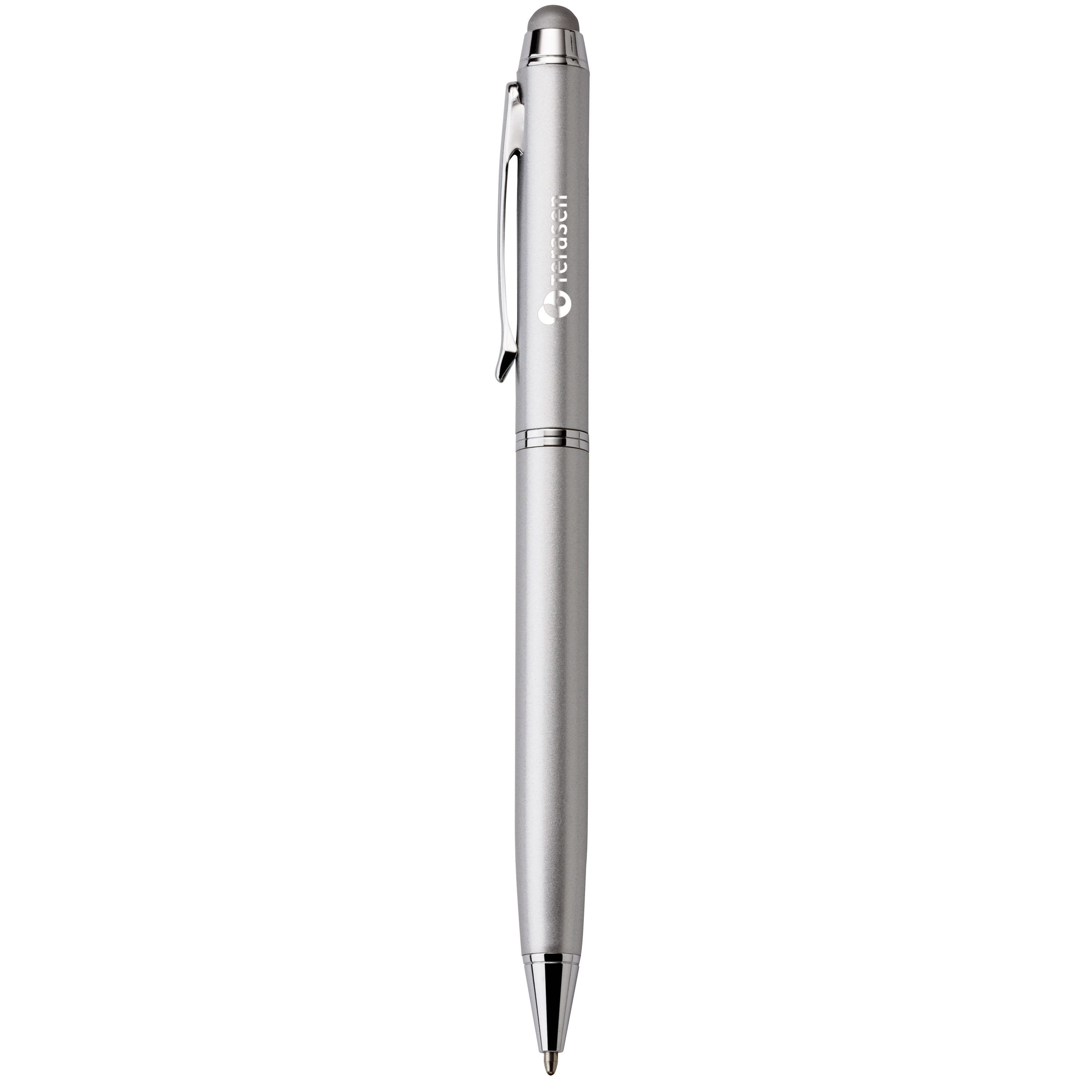 Spectorandco Theo ballpoint pen/stylus - G3115 SILVER