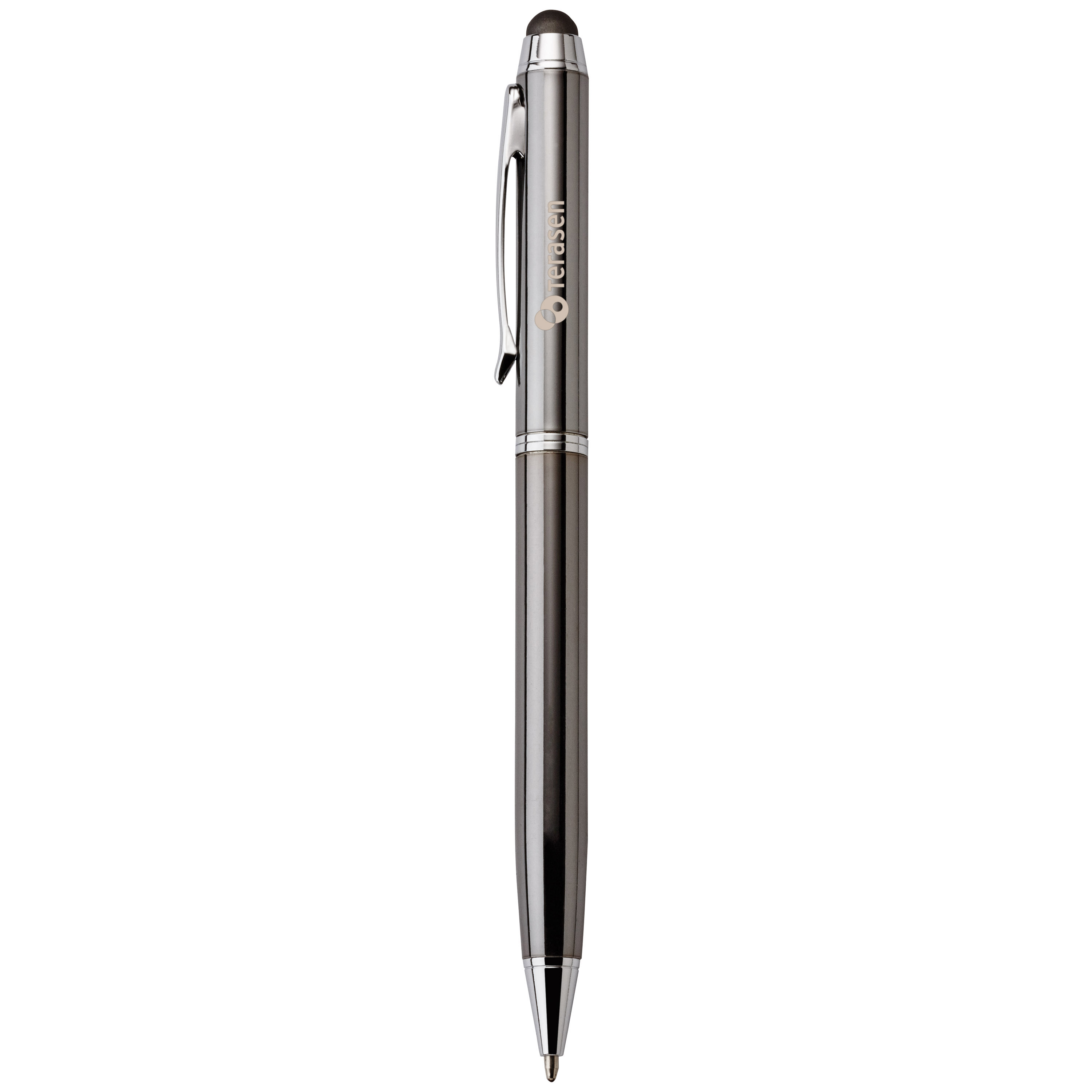 Spectorandco Theo ballpoint pen/stylus - G3115 GUN METAL
