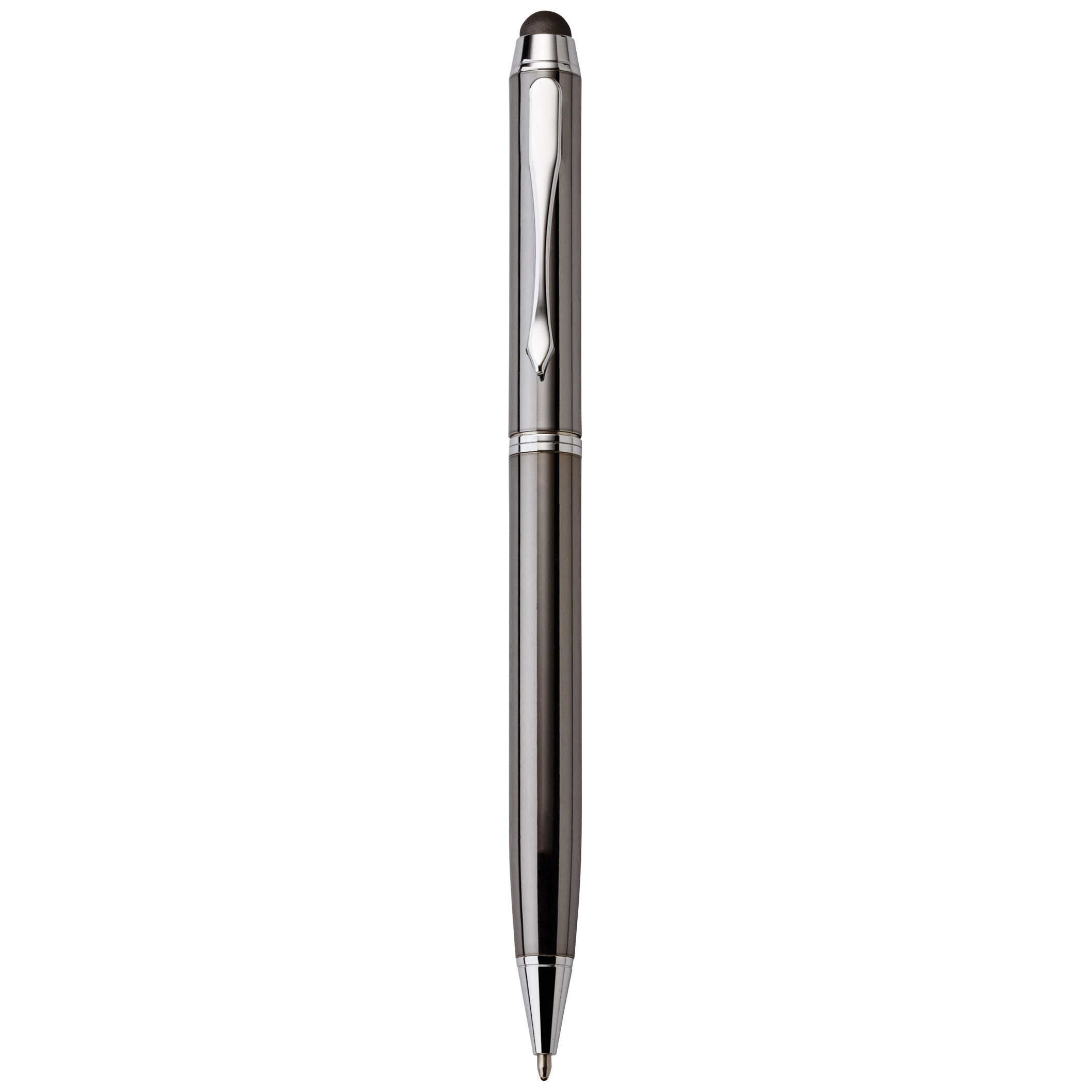 Spectorandco Theo ballpoint pen/stylus - G3115 GUN METAL