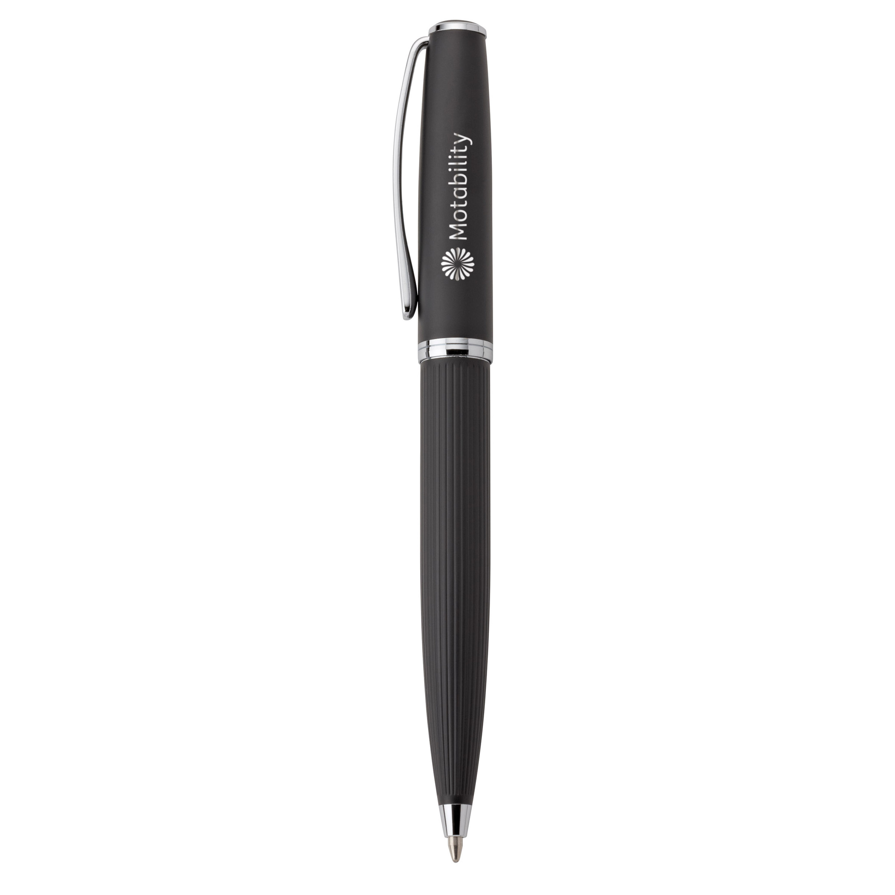 Spectorandco Renzo ballpoint pen - G3373 BLACK-CHROME