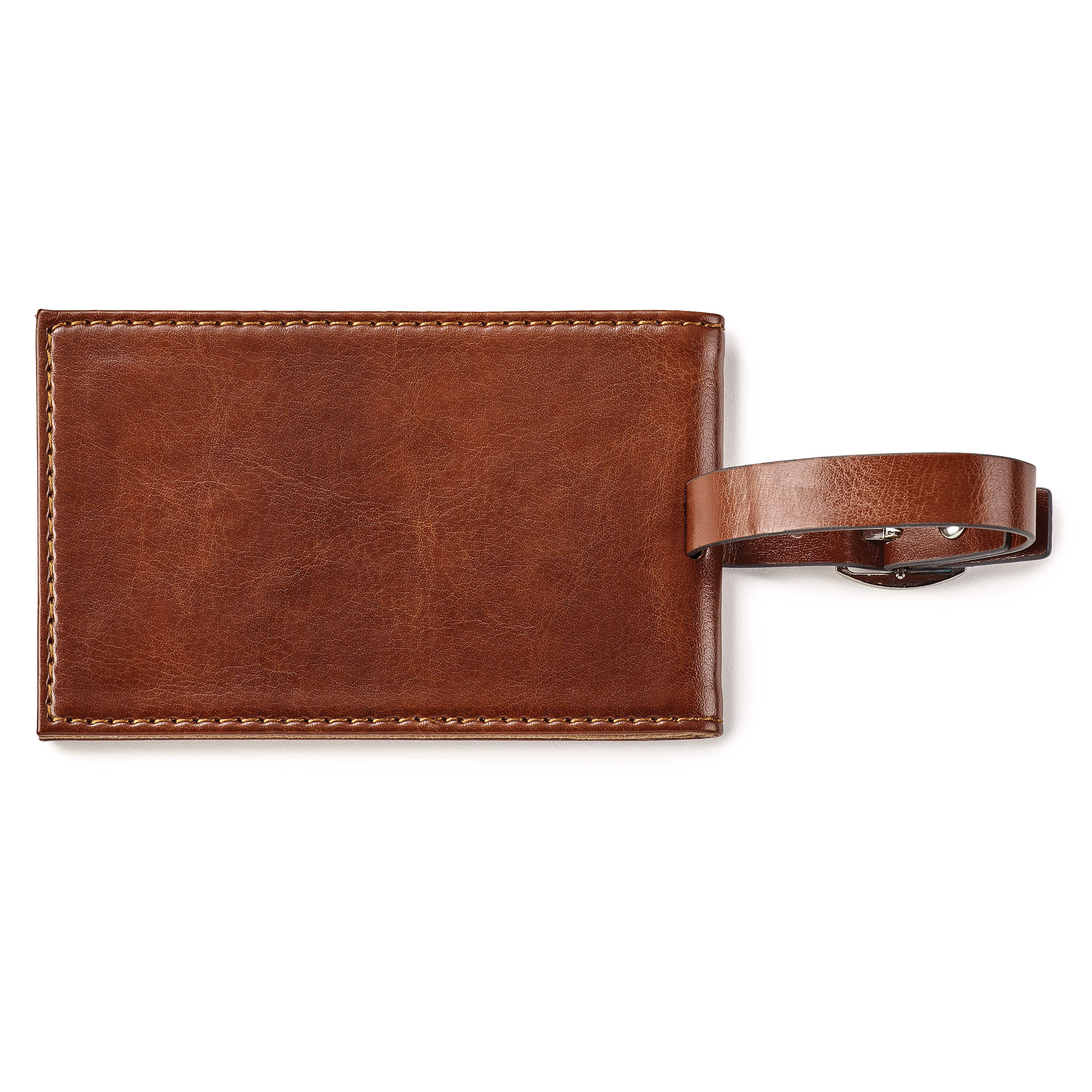 Spectorandco Fabrizio luggage tag - G525 BROWN
