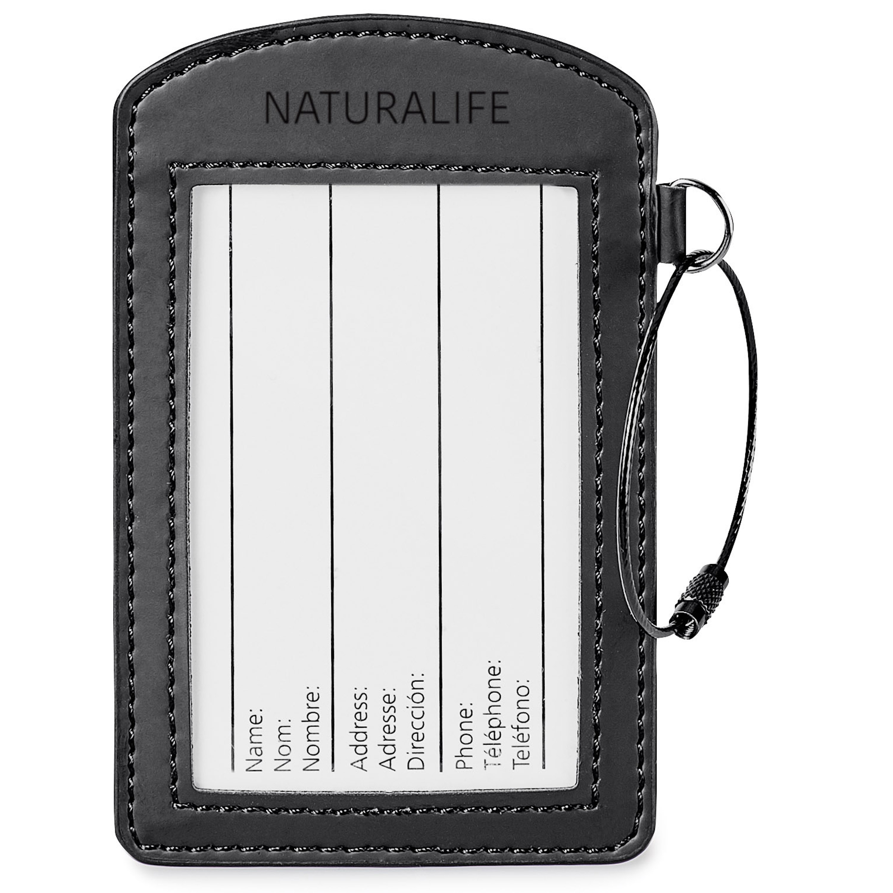 Spectorandco Donald luggage tag - G526 BLACK