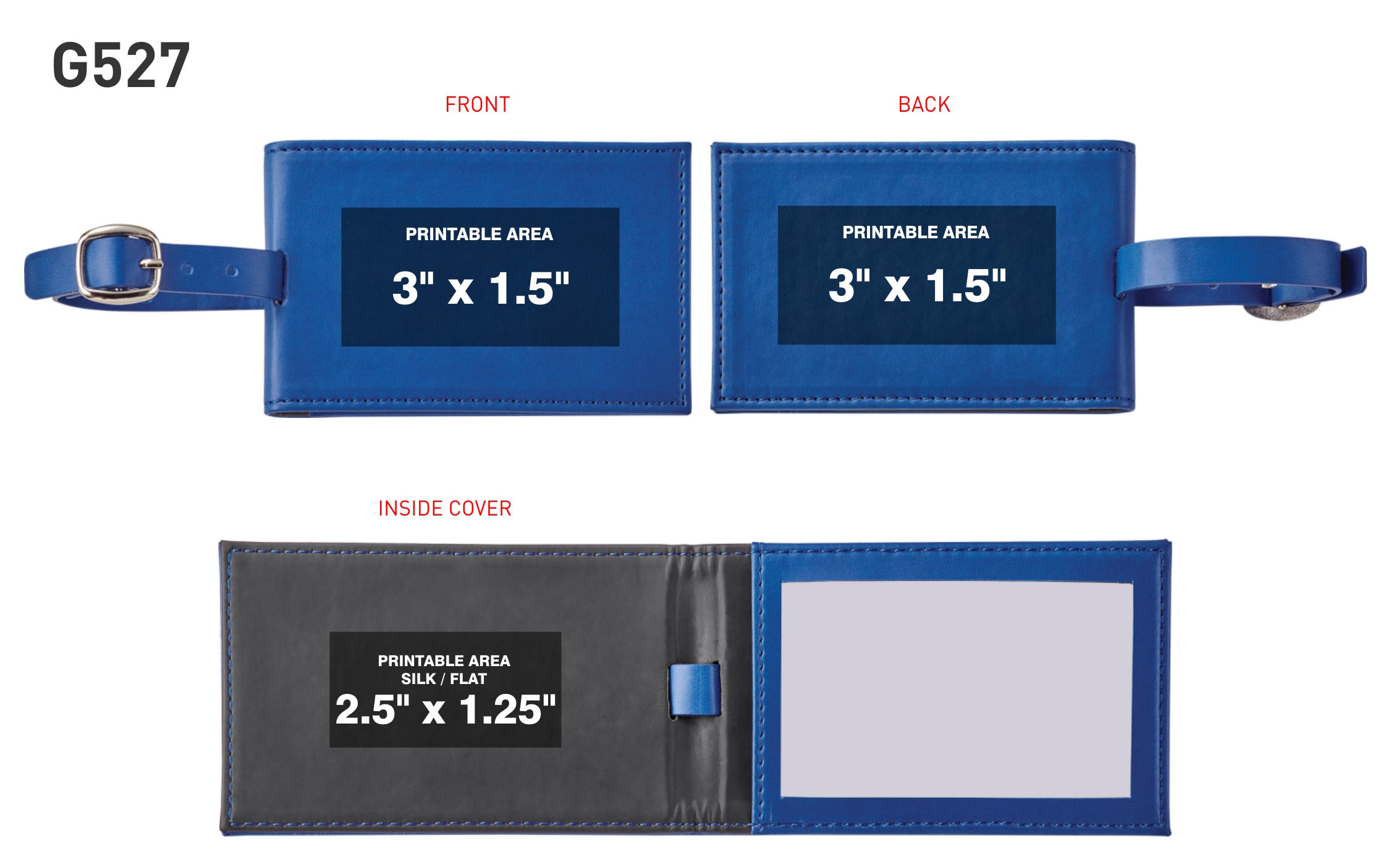 Spectorandco Donald luggage tag - G527 