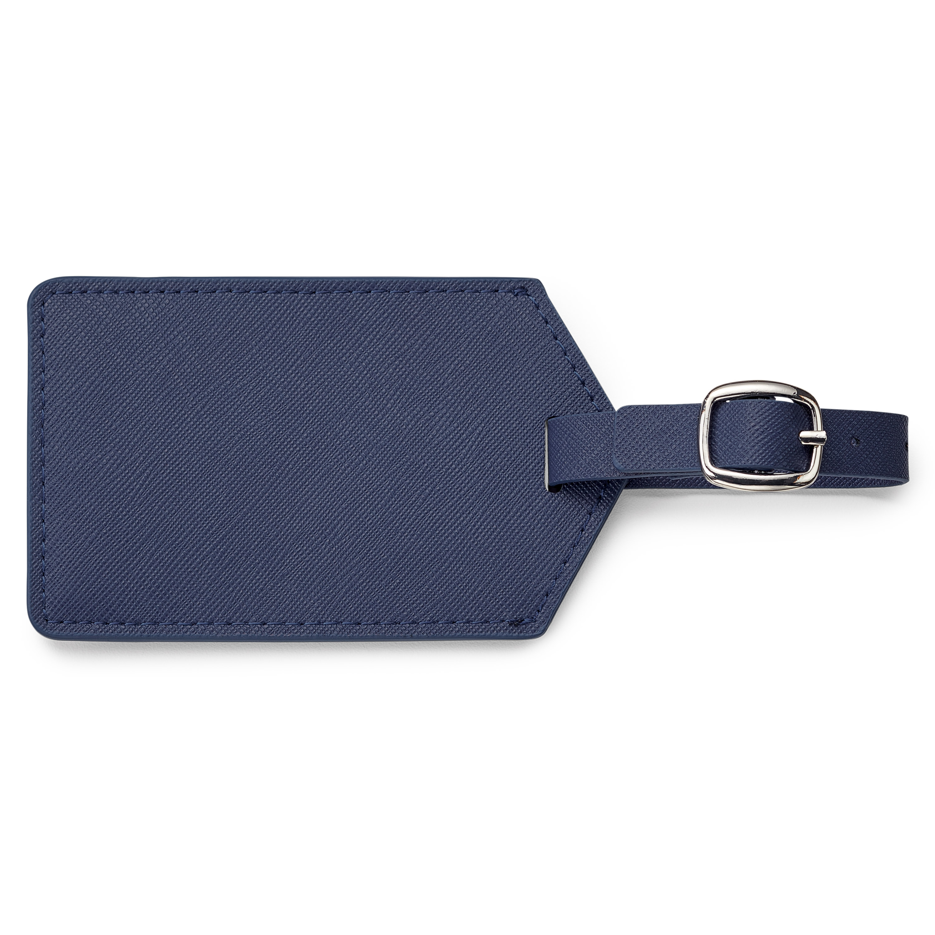 Spectorandco Toscano genuine leather luggage tag - G528 BLUE