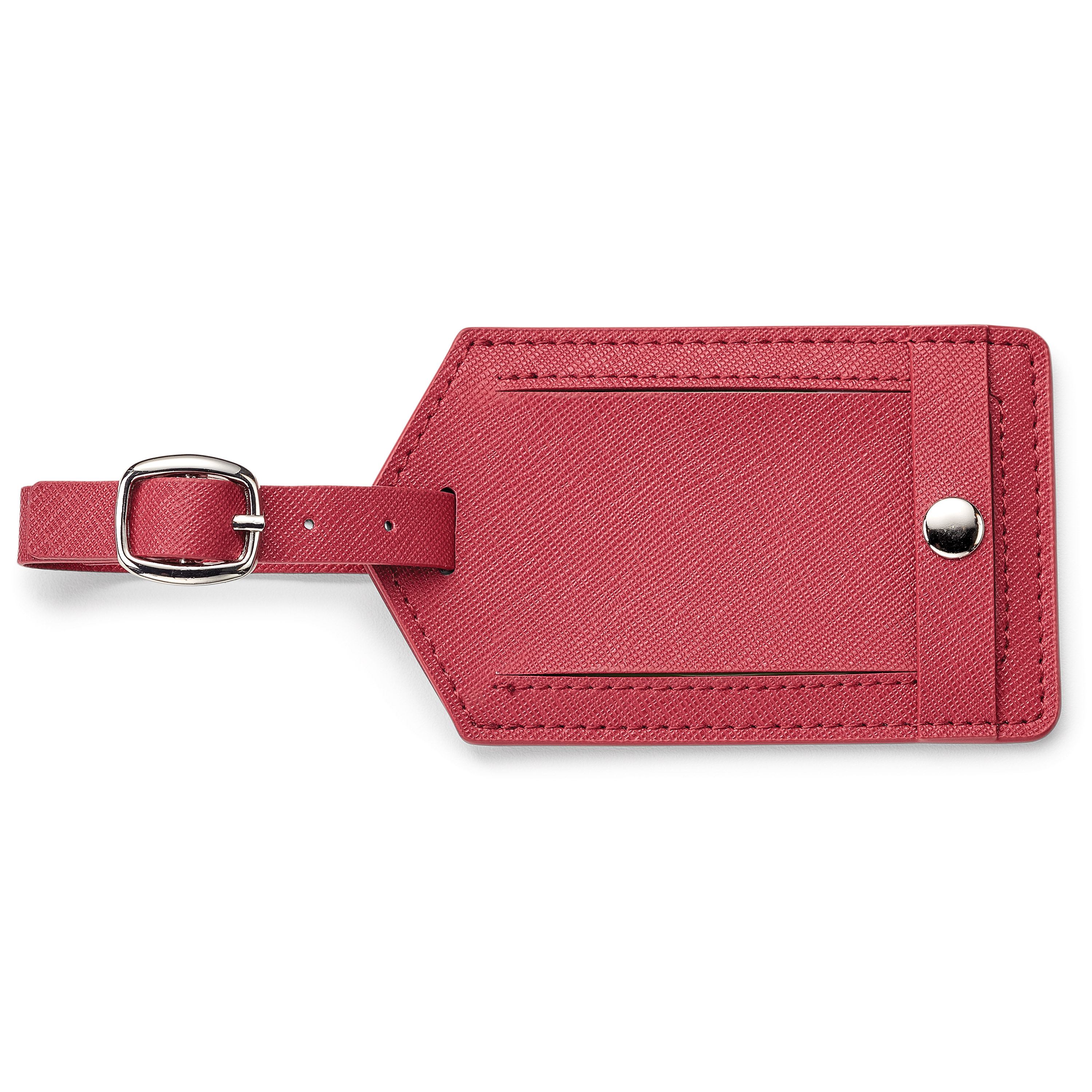 Spectorandco Toscano genuine leather luggage tag - G528 RED