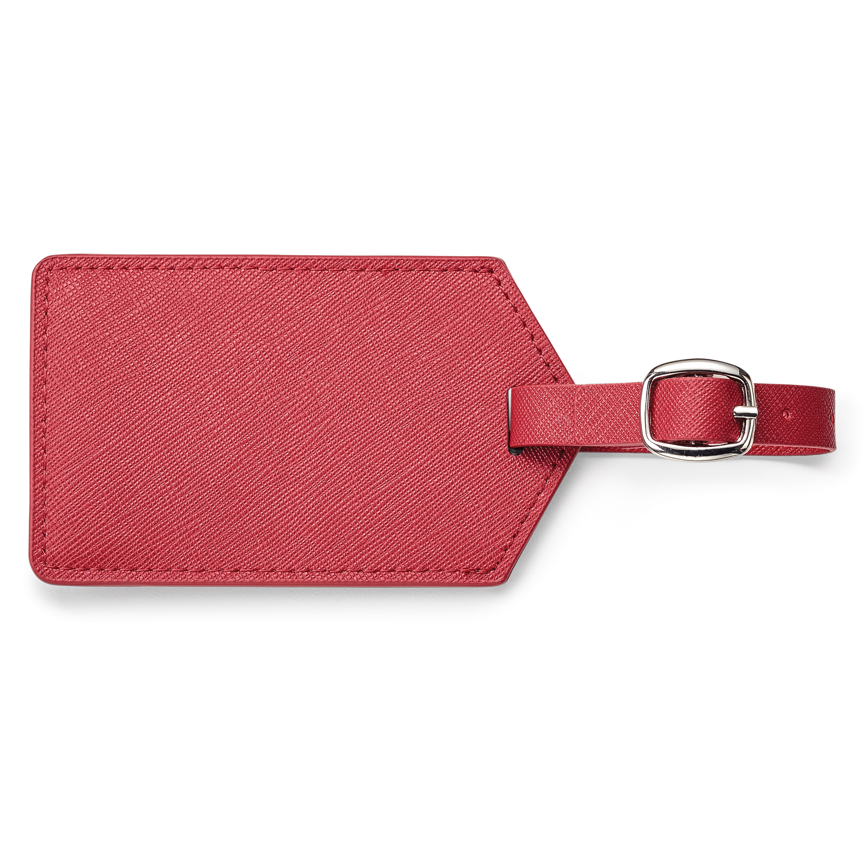 Spectorandco Toscano genuine leather luggage tag - G528 RED