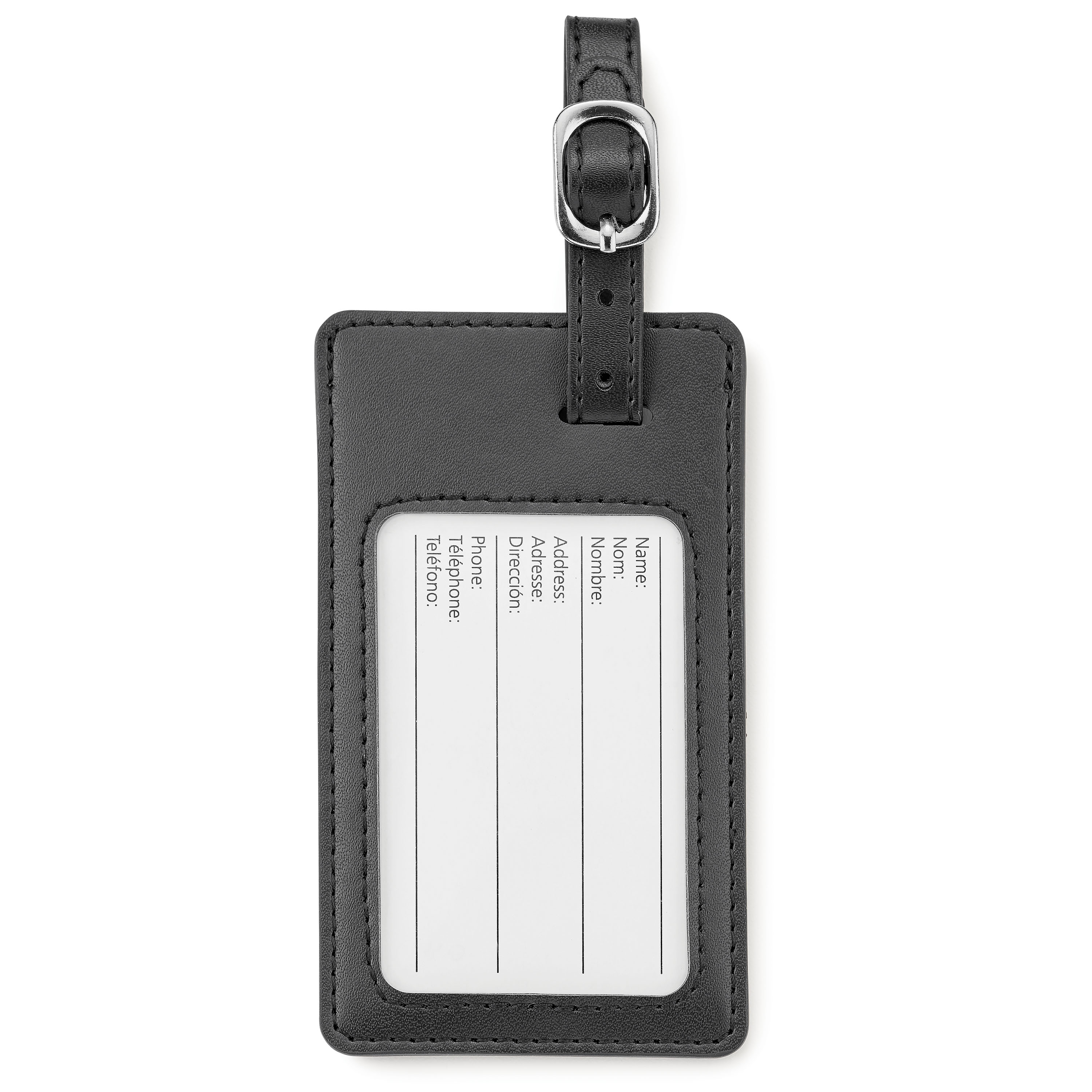 Spectorandco Neoskin<sup>®</sup> luggage tag - G529 BLACK
