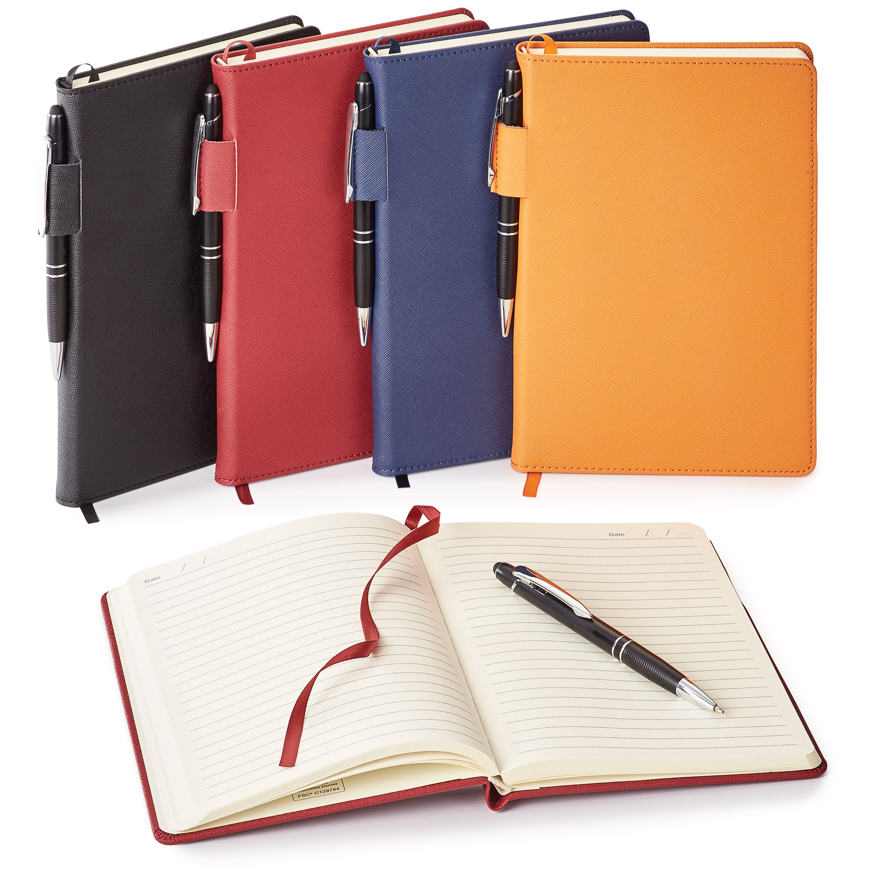 Genuine leather non-refillable journal kit - GF4668