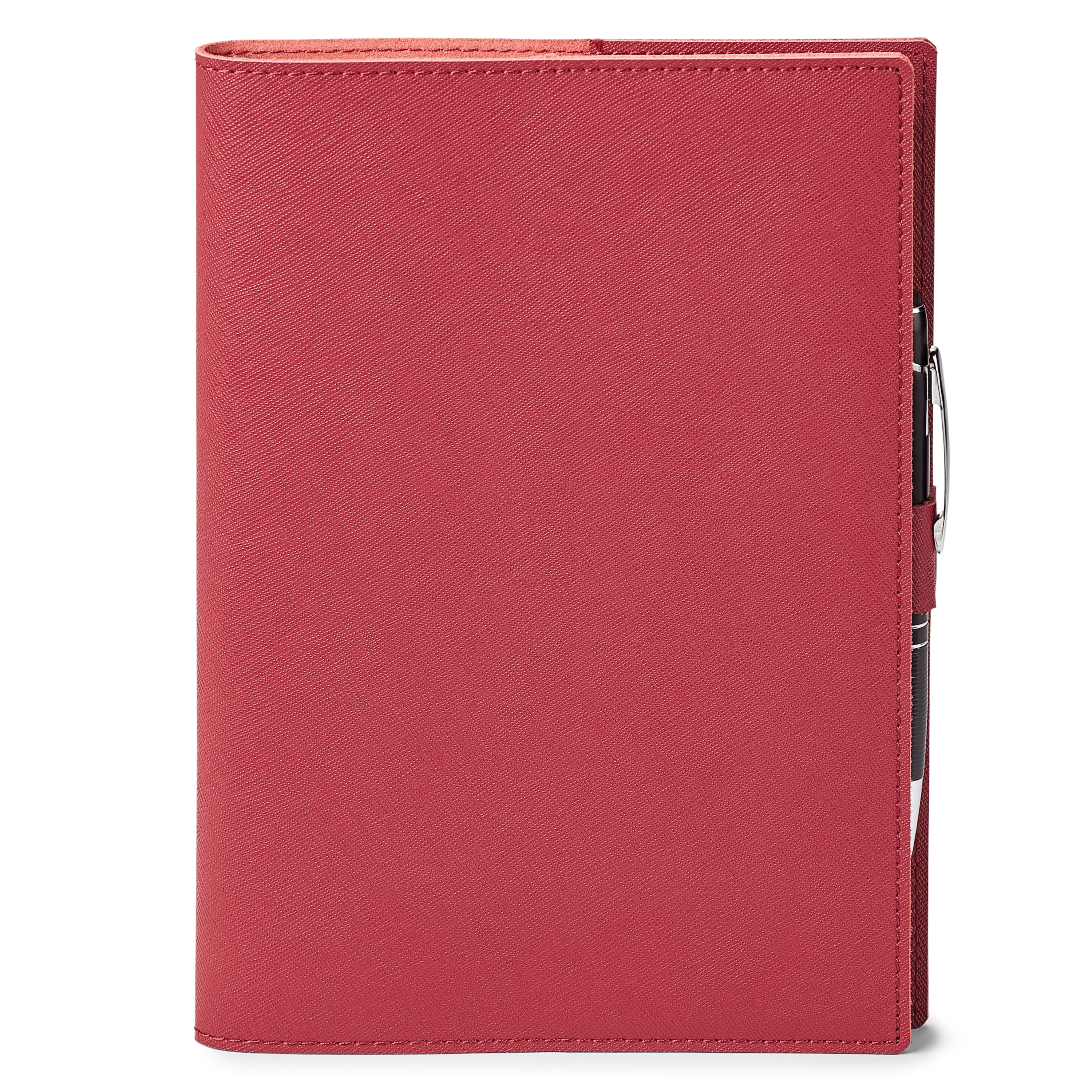Spectorandco Genuine leather refillable journal combo - GF4678 RED