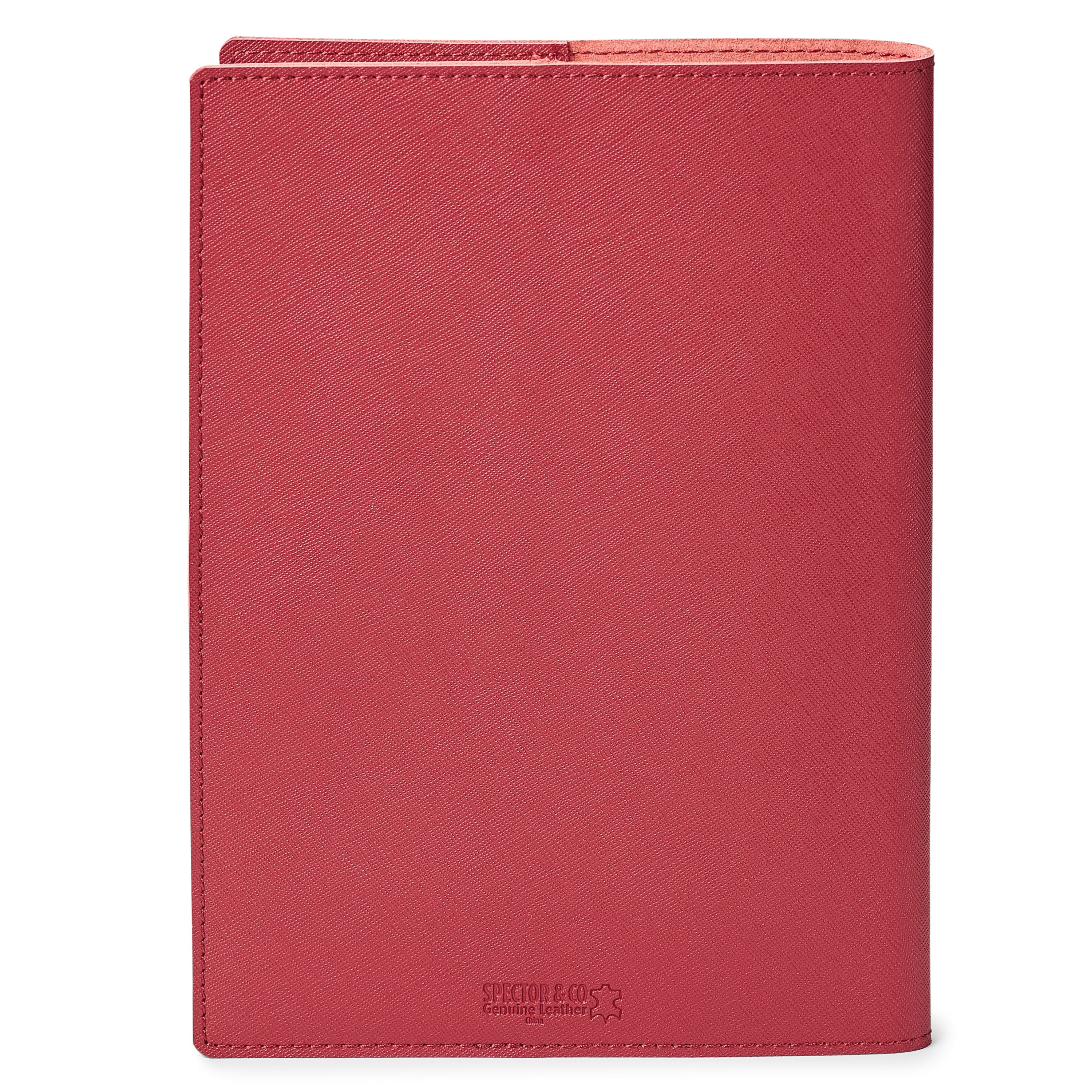 Spectorandco Genuine leather refillable journal combo - GF4678 RED
