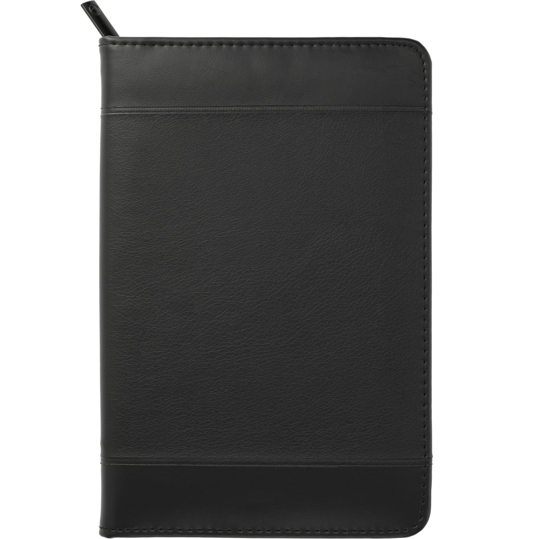 FSC&#174; Mix Windsor Impressions Jr. Zip Padfolio - 0551-06 Black
