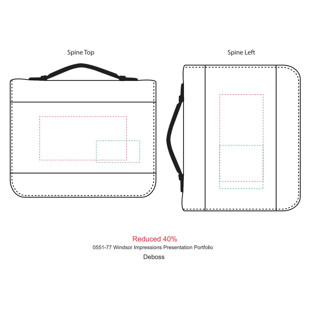 FSC&#174; Mix Windsor Impressions Presentation Portfoli - 0551-77 Black