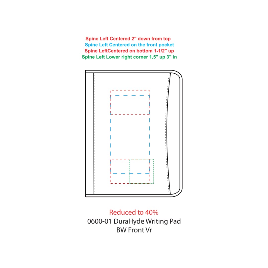 FSC&#174; Mix DuraHyde Writing Pad - 0600-01 Black