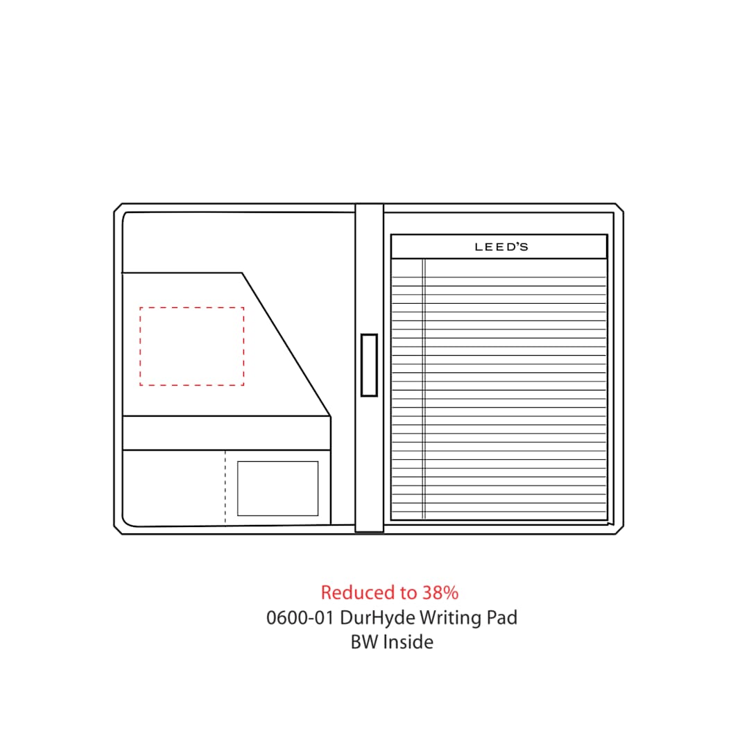 FSC&#174; Mix DuraHyde Writing Pad - 0600-01 Black