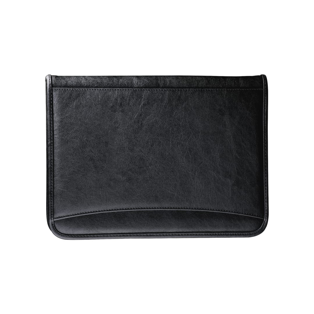 FSC® Mix Executive DuraHyde Zippered Padfolio - 0600-10 Black