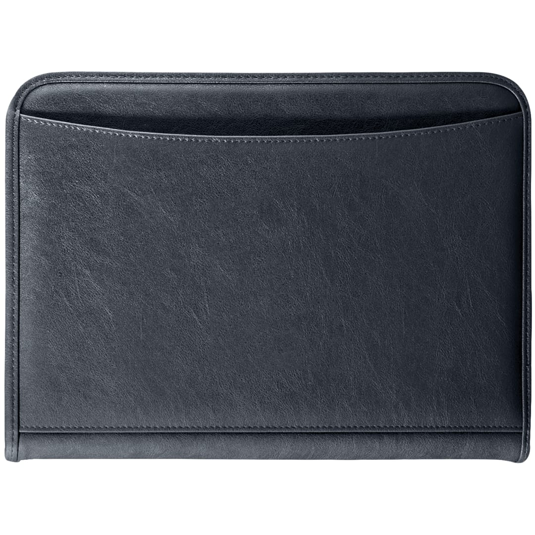 FSC® Mix Executive DuraHyde Zippered Padfolio - 0600-10 Blue