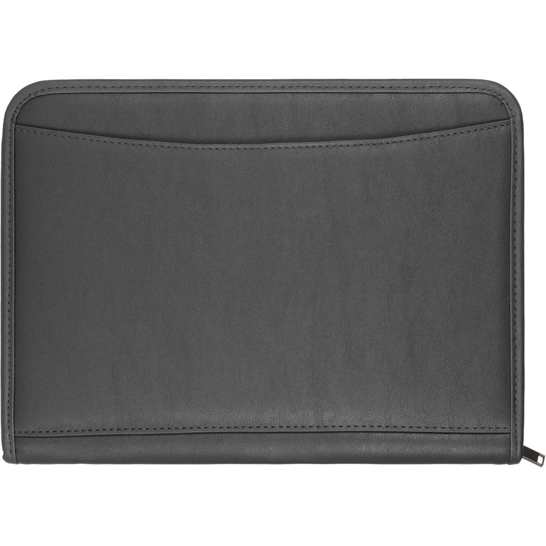 FSC® Mix Executive DuraHyde Zippered Padfolio - 0600-10 Black