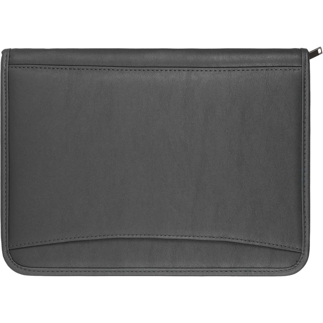 FSC® Mix Executive DuraHyde Zippered Padfolio - 0600-10 Black