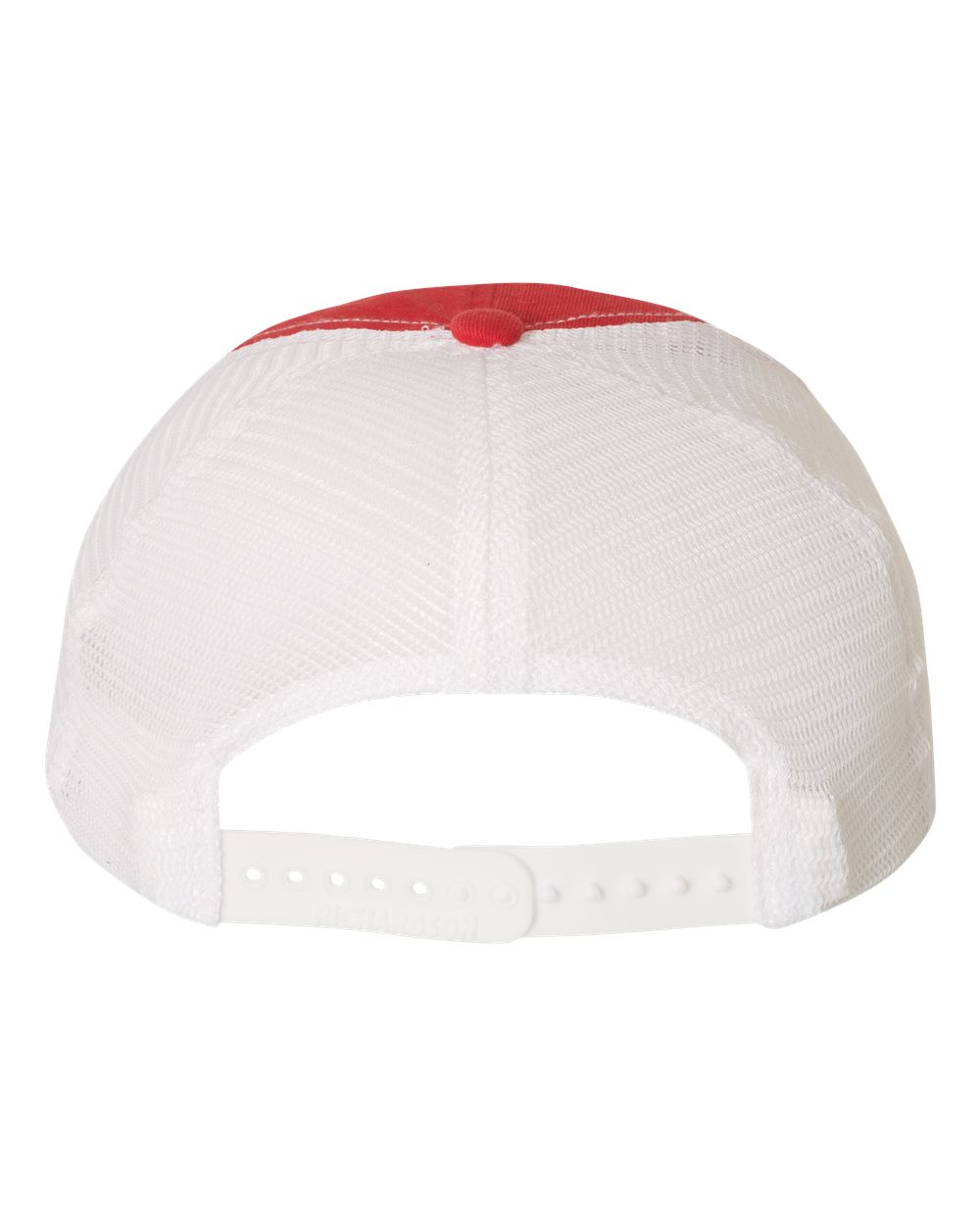 Richardson Garment-Washed Trucker Cap - 111 Red- White