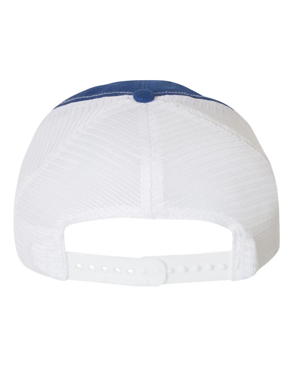Richardson Garment-Washed Trucker Cap - 111 Royal- White