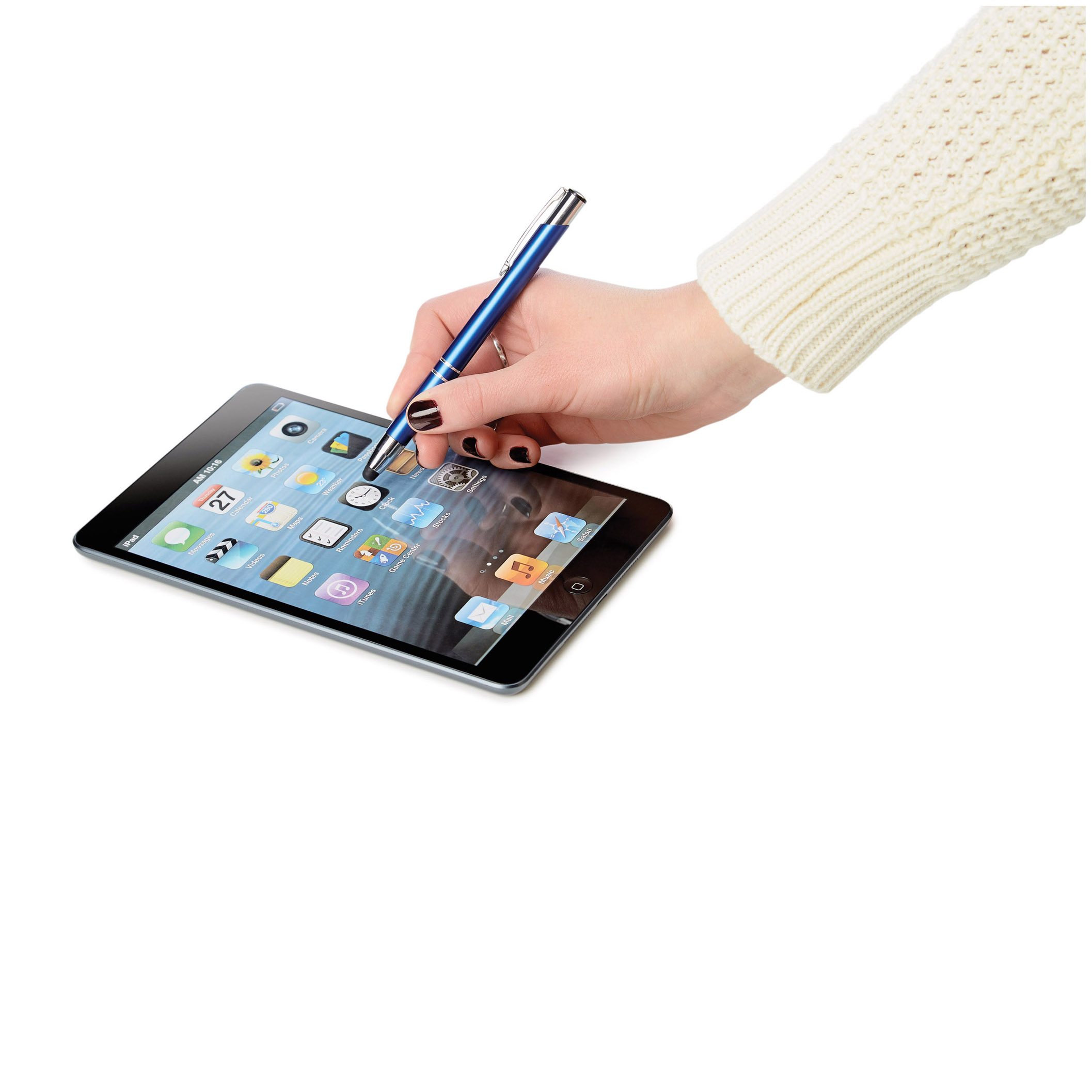 Spectorandco Ali ballpoint pen/stylus - I116 NAVY BLUE