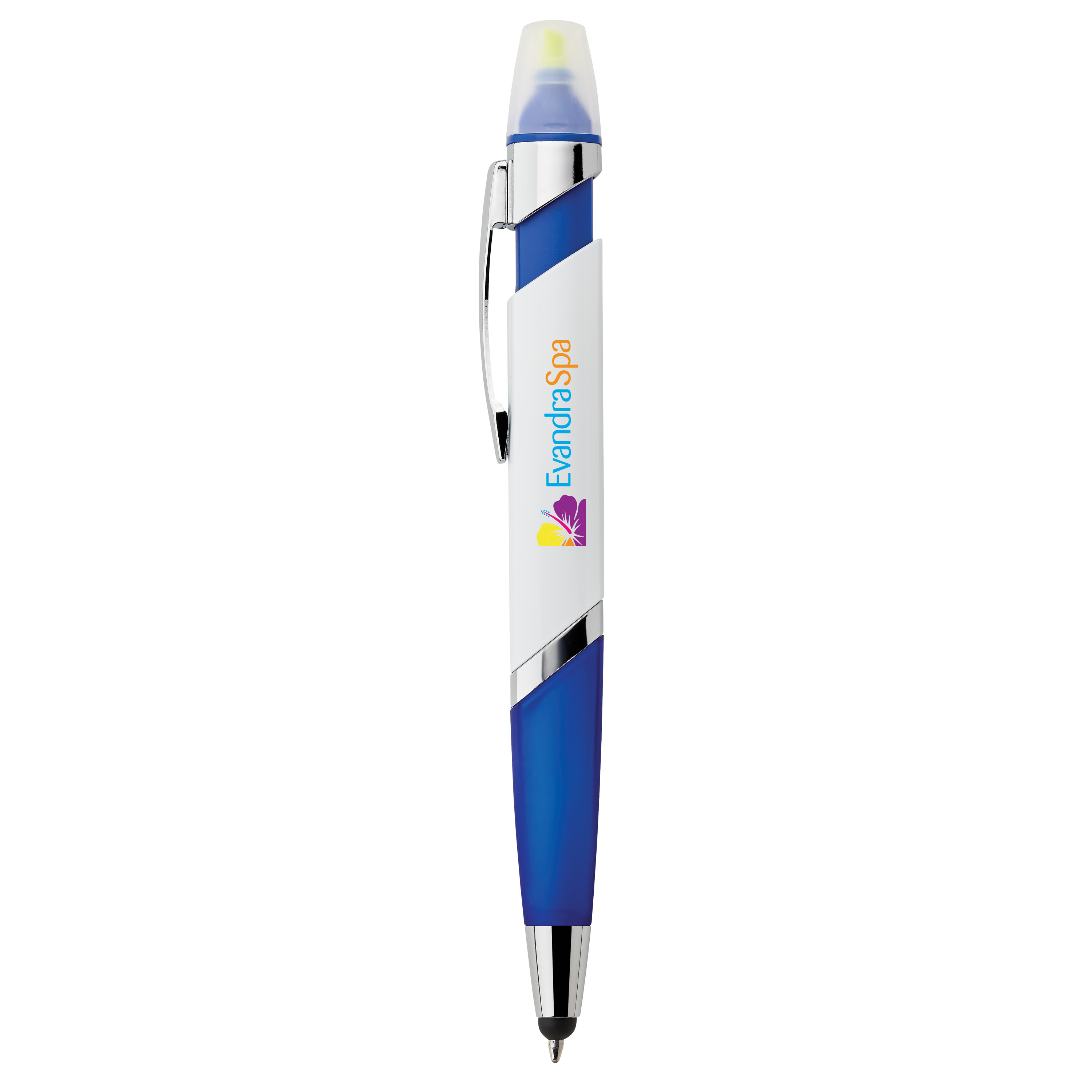 Spectorandco Cynthia 3-in-1 ballpoint pen/stylus/highlighter - I149 BLUE