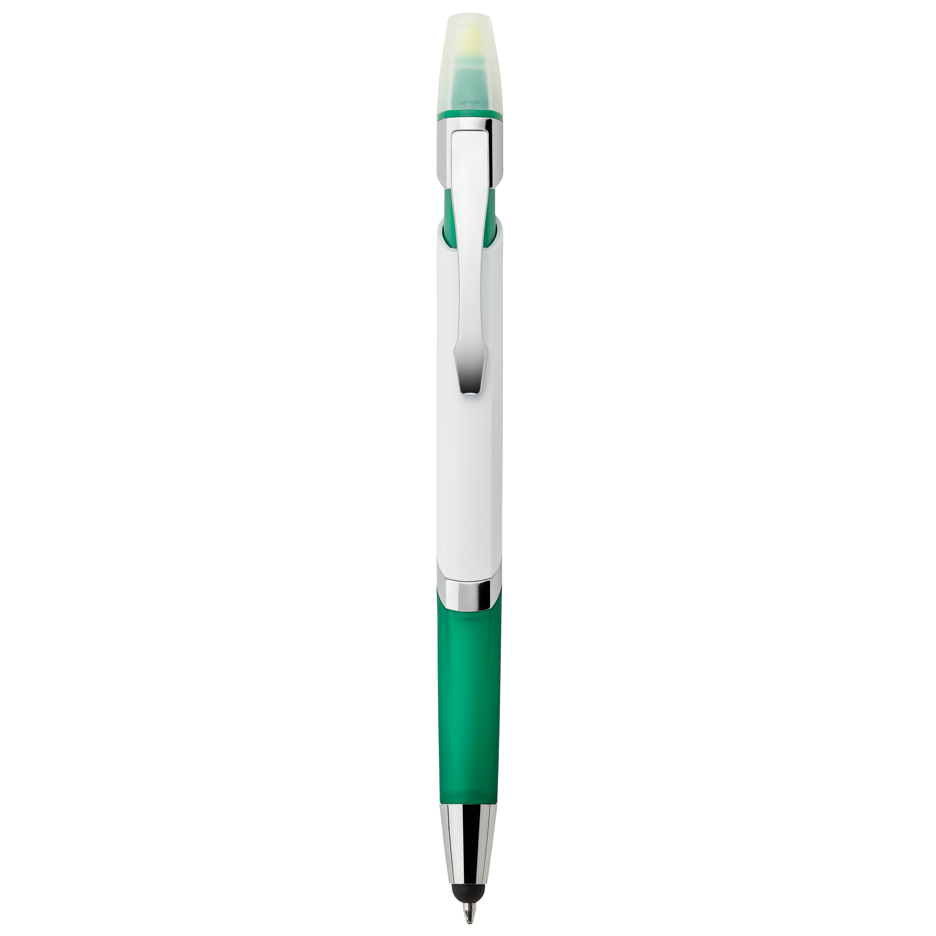 Spectorandco Cynthia 3-in-1 ballpoint pen/stylus/highlighter - I149 GREEN