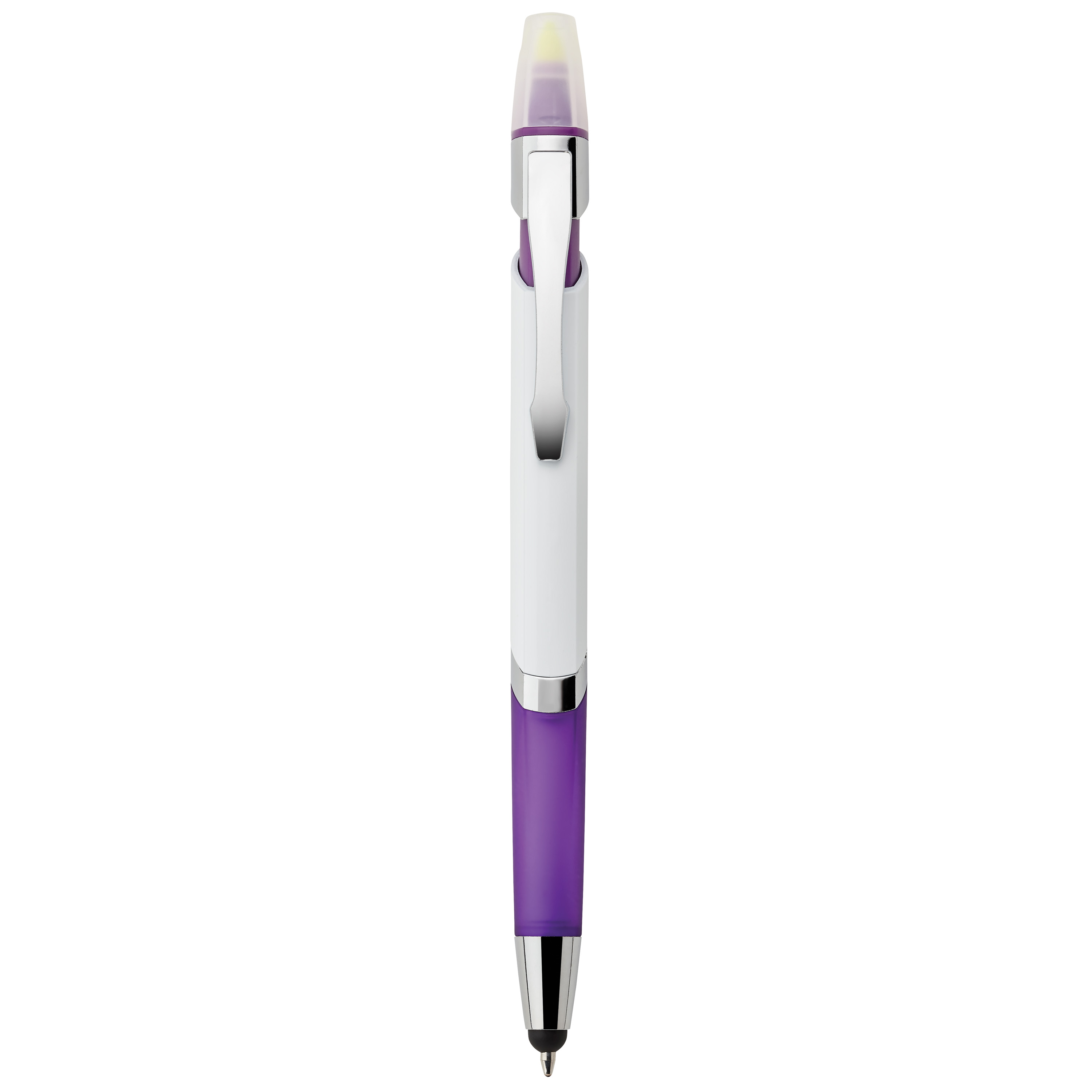 Spectorandco Cynthia 3-in-1 ballpoint pen/stylus/highlighter - I149 PURPLE