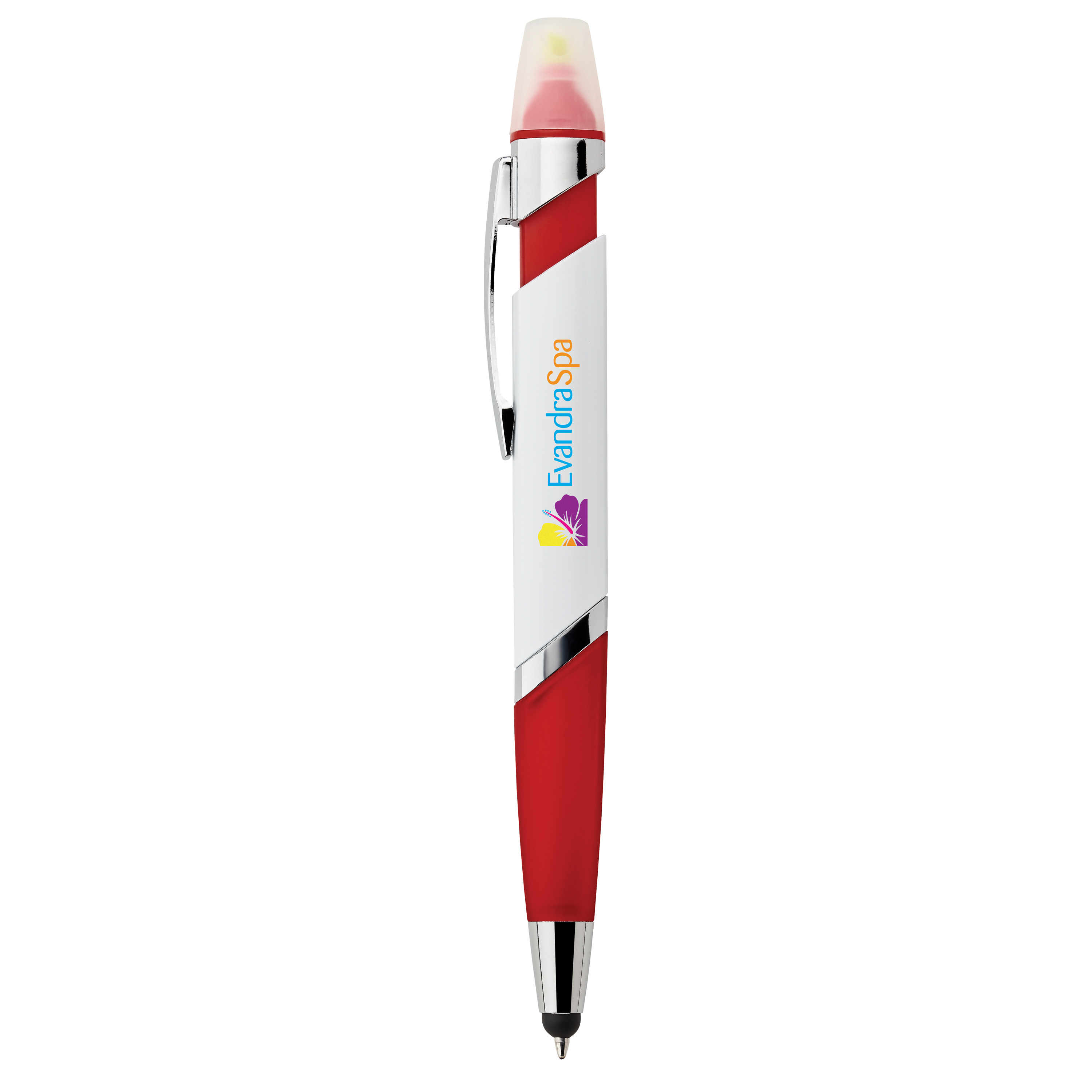 Spectorandco Cynthia 3-in-1 ballpoint pen/stylus/highlighter - I149 RED
