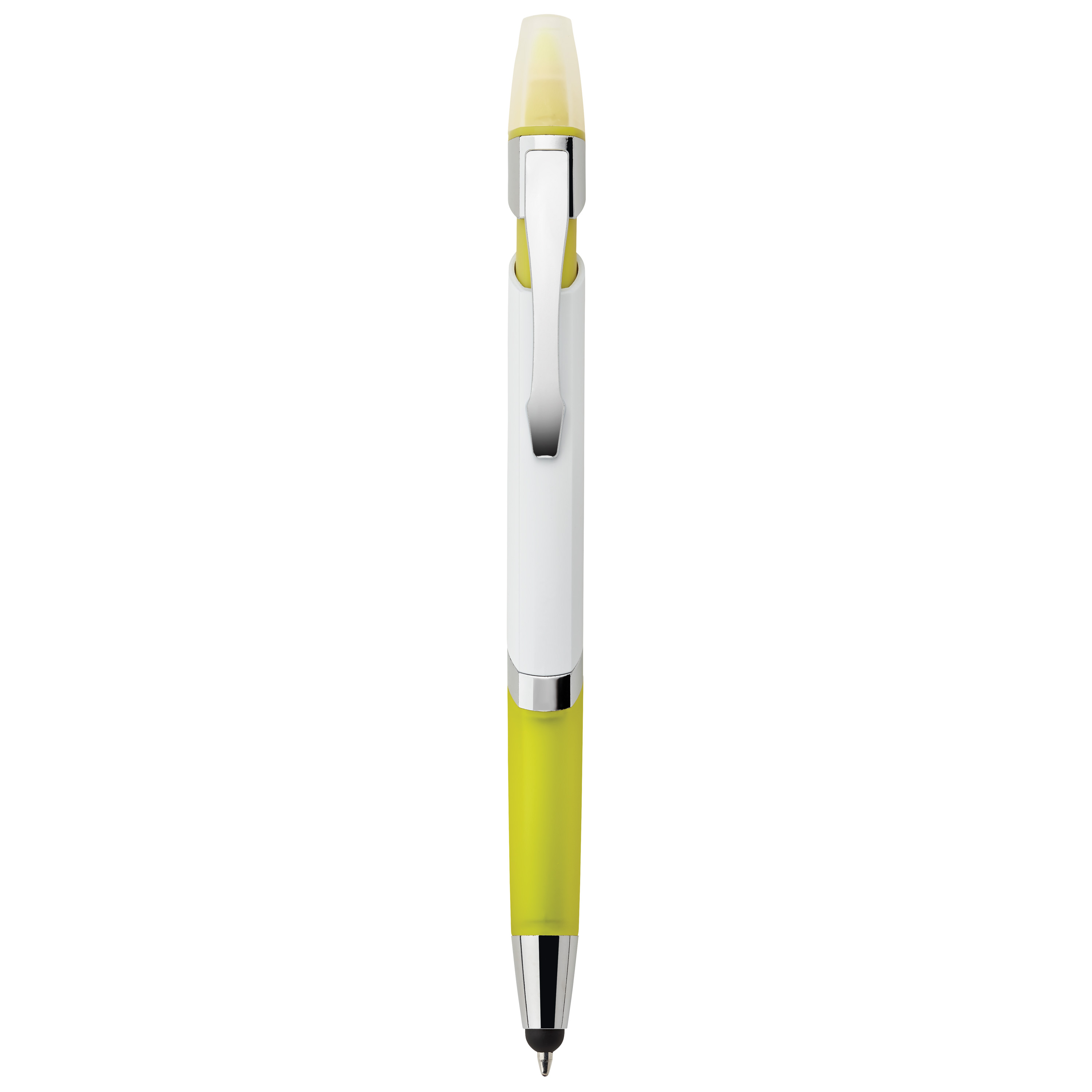 Spectorandco Cynthia 3-in-1 ballpoint pen/stylus/highlighter - I149 YELLOW