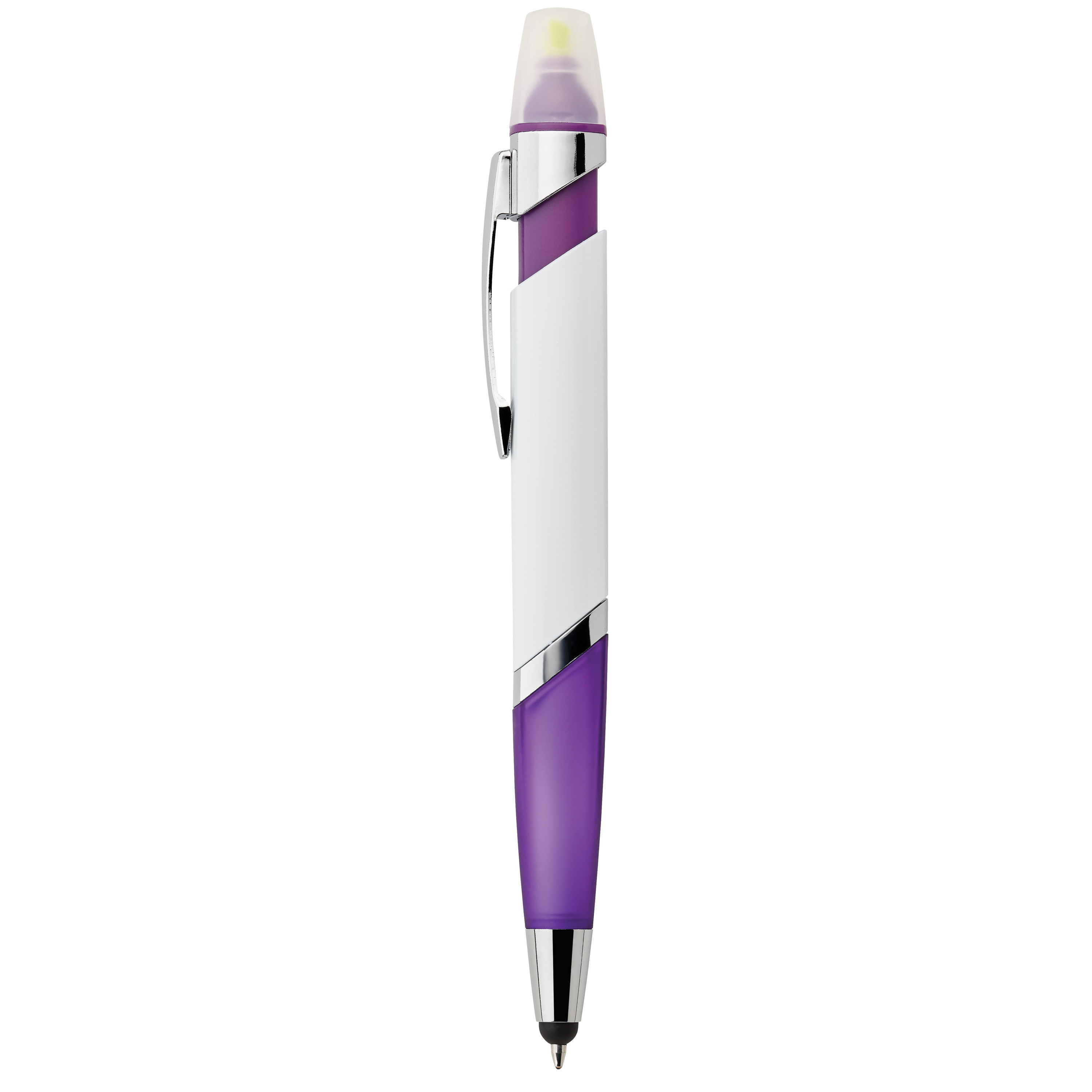 Spectorandco Cynthia 3-in-1 ballpoint pen/stylus/highlighter - I149 PURPLE