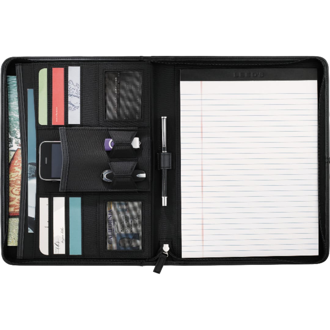 Pedova FSC® Mix Pedova™ Zippered UltraHyde Padfolio - 0770-10