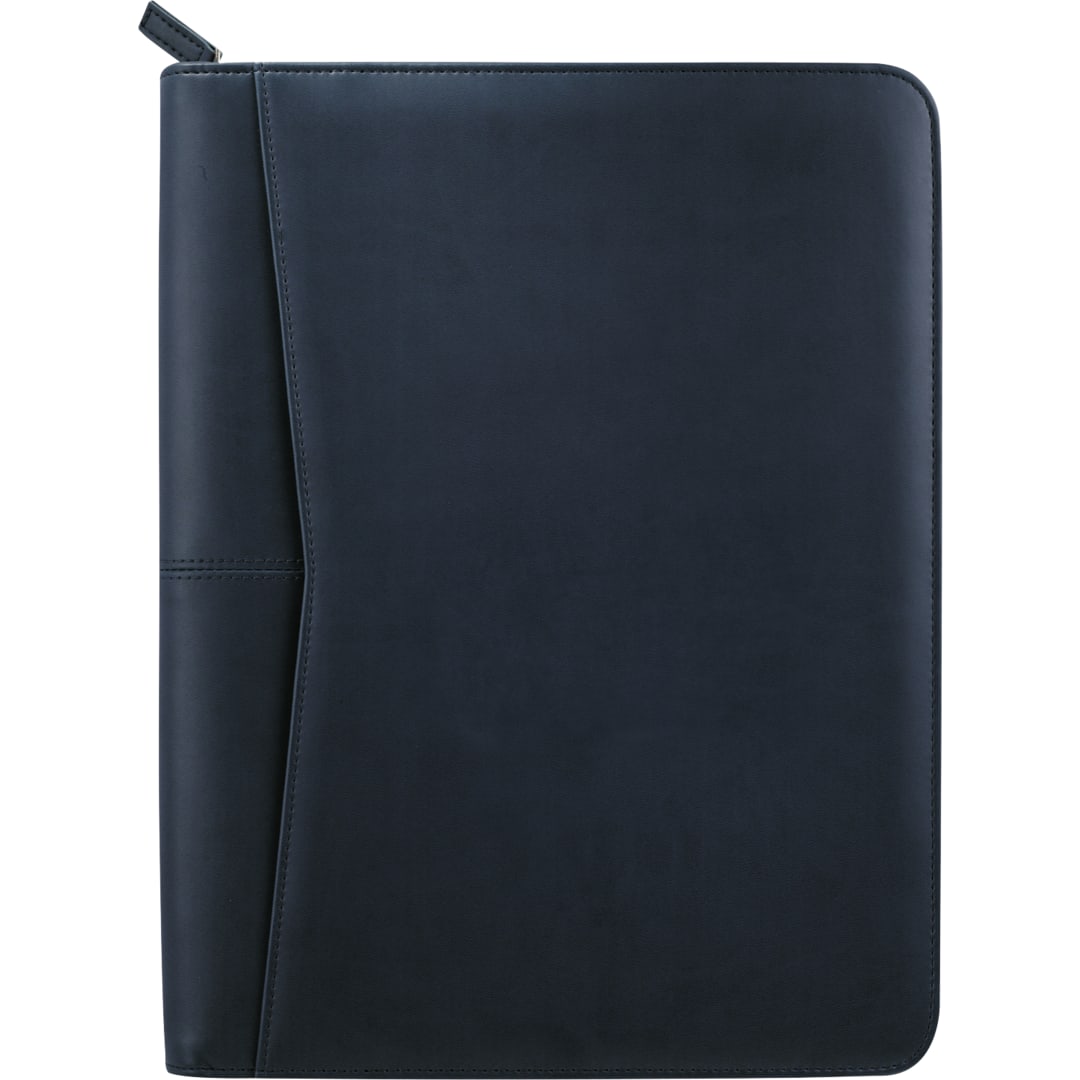 Pedova FSC® Mix Pedova™ Zippered UltraHyde Padfolio - 0770-10 Blue