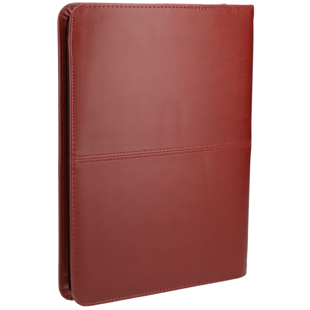 Pedova FSC® Mix Pedova™ Zippered UltraHyde Padfolio - 0770-10 Red