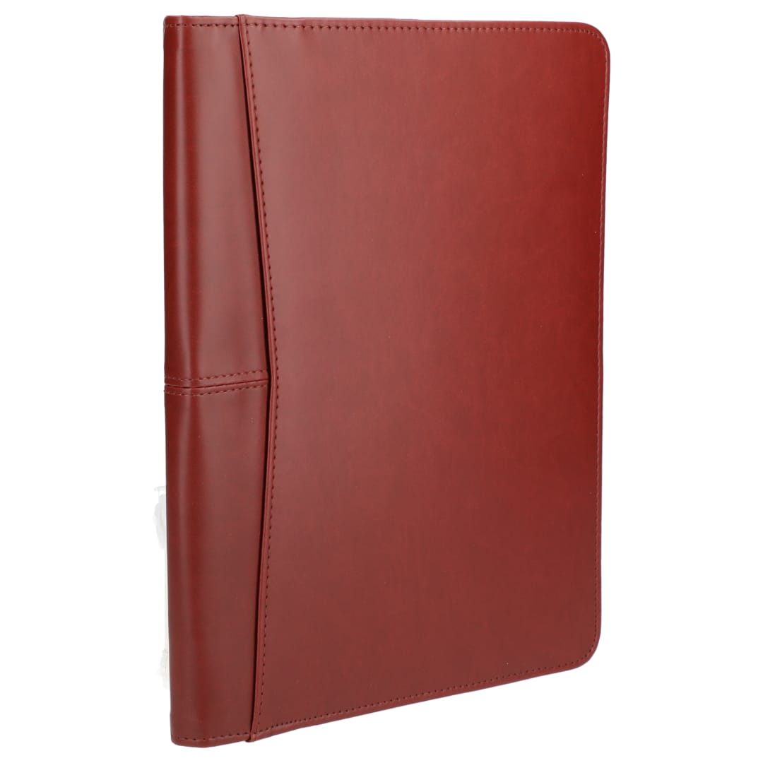 Pedova FSC® Mix Pedova™ Zippered UltraHyde Padfolio - 0770-10 Red