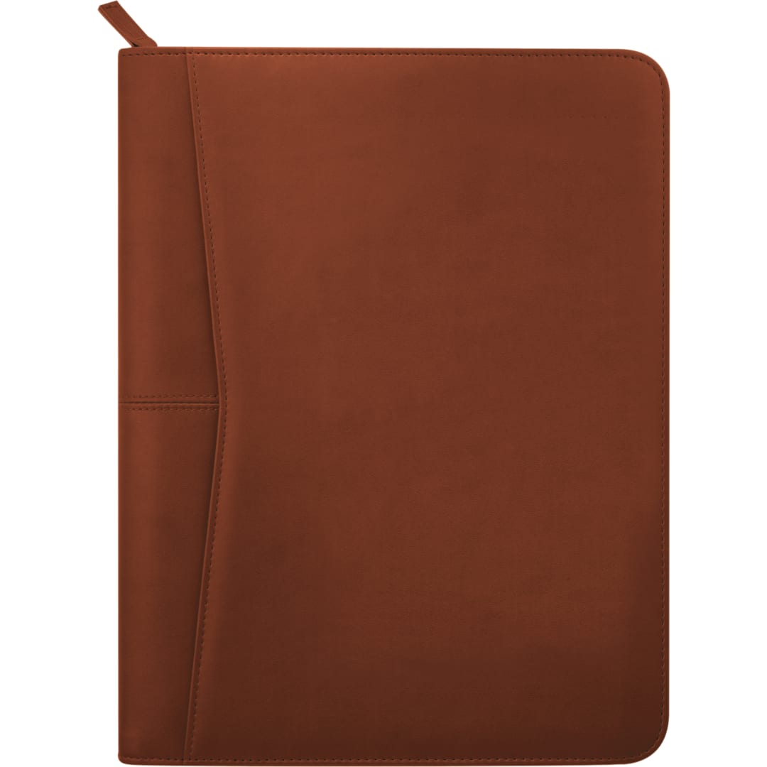 Pedova FSC® Mix Pedova™ Zippered UltraHyde Padfolio - 0770-10 Red