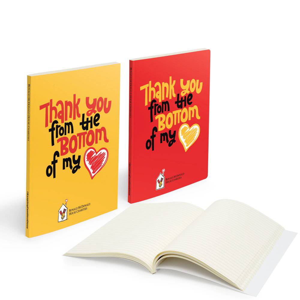 Spectorandco Medio perfect bound notebook (5" x 7" with 150 pages) - SC105 SMOOTH-LINED