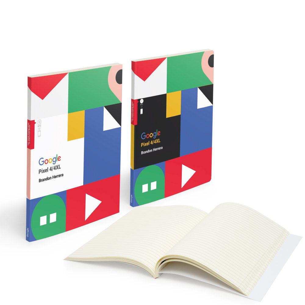 Spectorandco Mighty perfect bound notebook (7" x 9" with 150 pages)  - SC107 SMOOTH-LINED