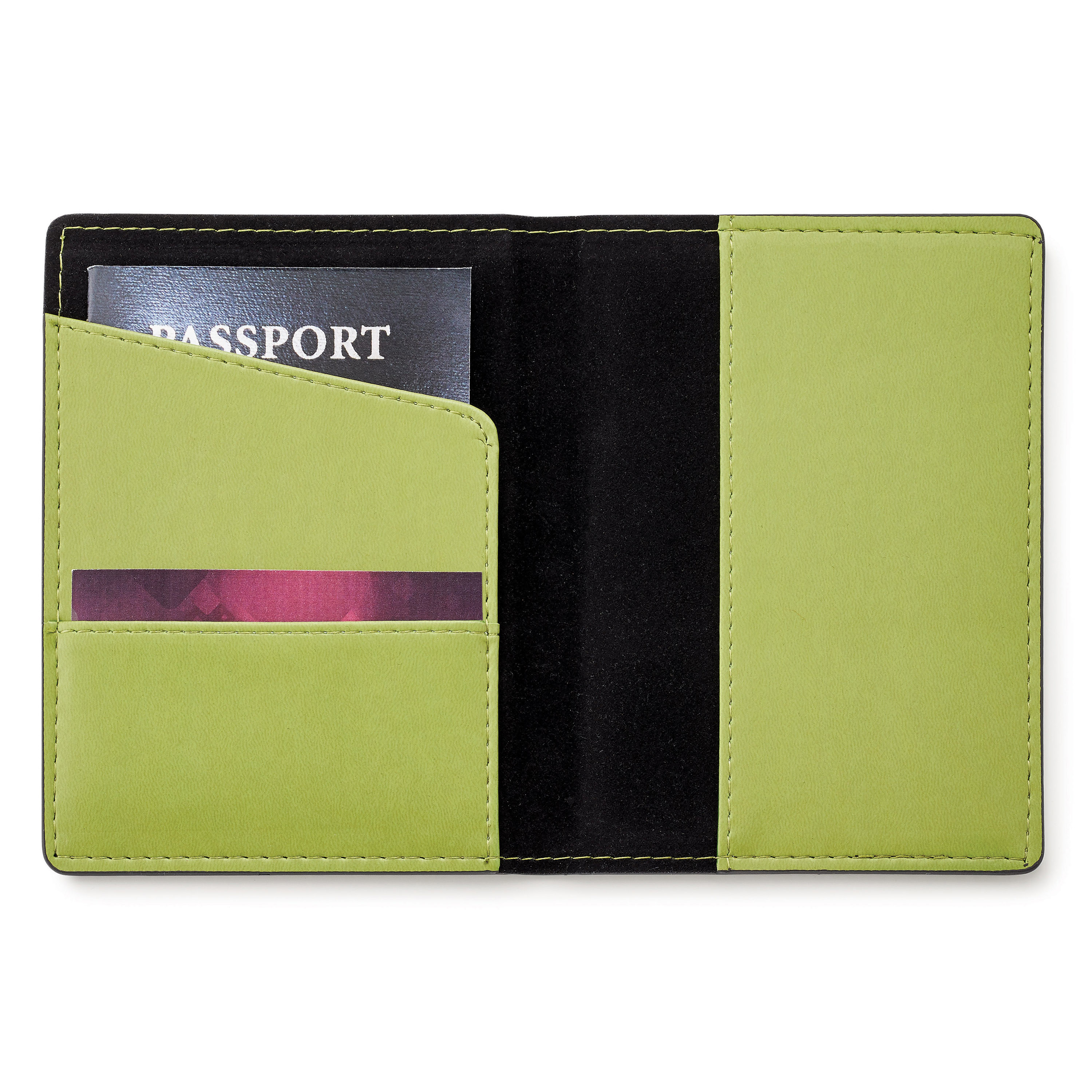 Spectorandco Donald rfid passport holder - ST145 GREEN