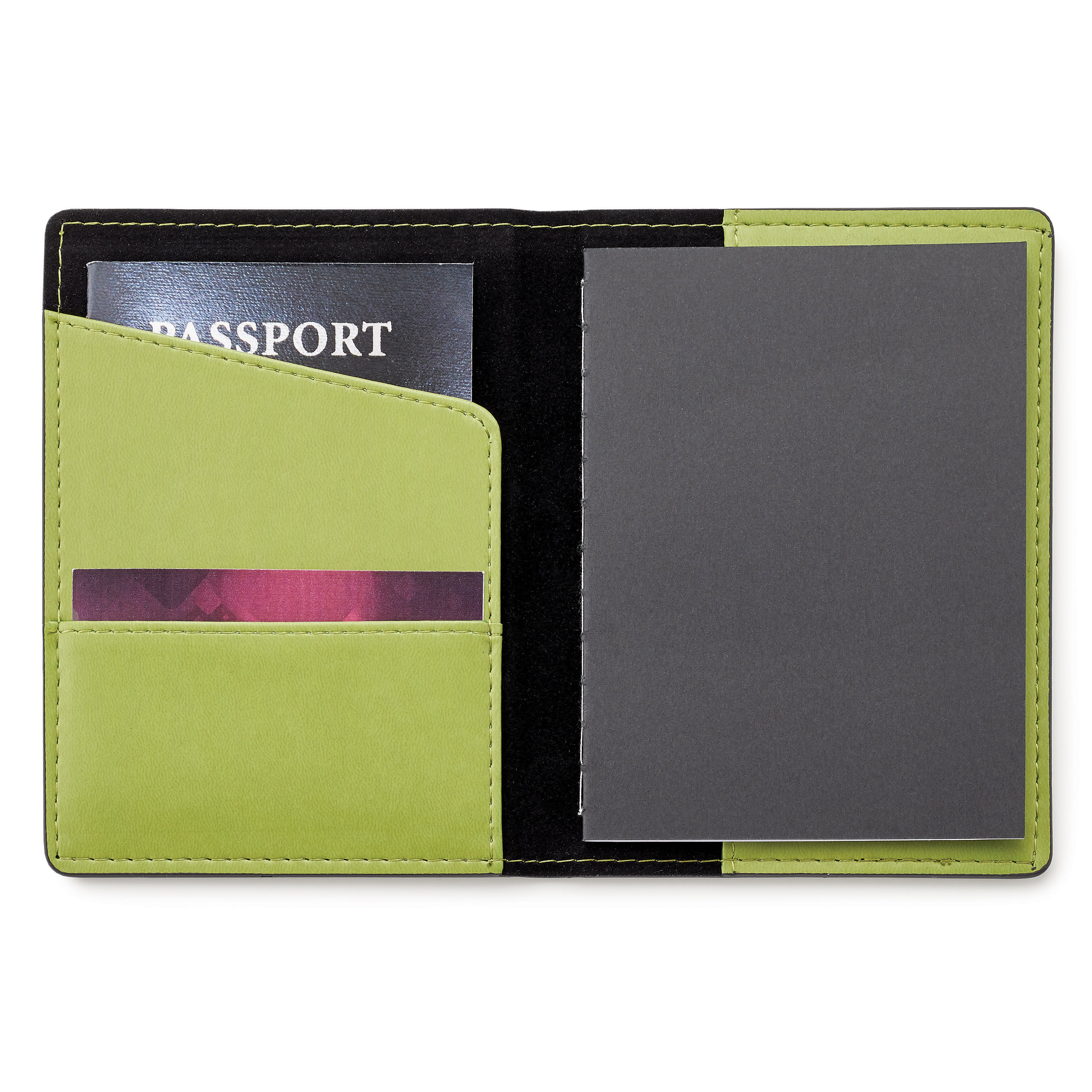 Spectorandco Donald rfid passport holder - ST145 GREEN