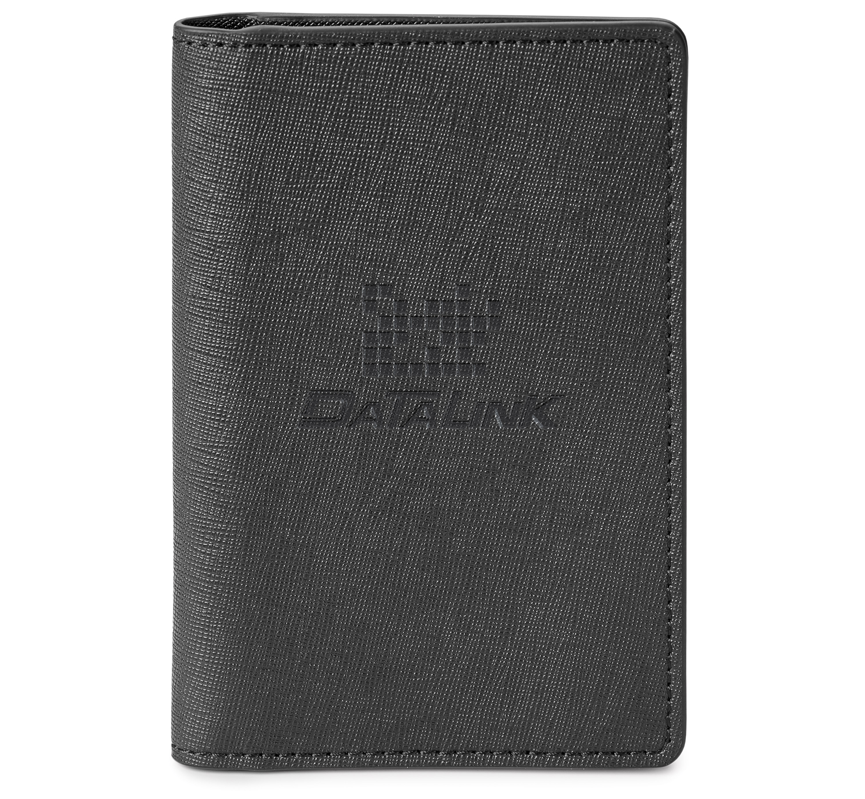 Spectorandco Genuine leather rfid booklet/ passport holder - ST147 BLACK