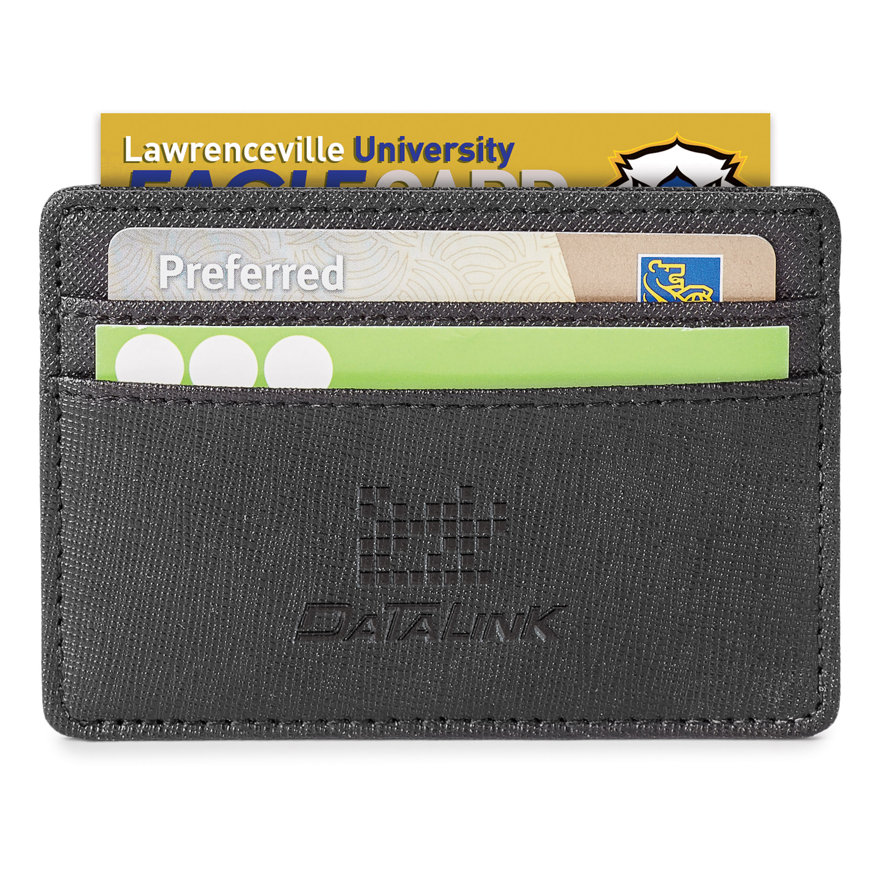 Spectorandco Toscano genuine leather rfid<br> card holder - ST148 BLACK
