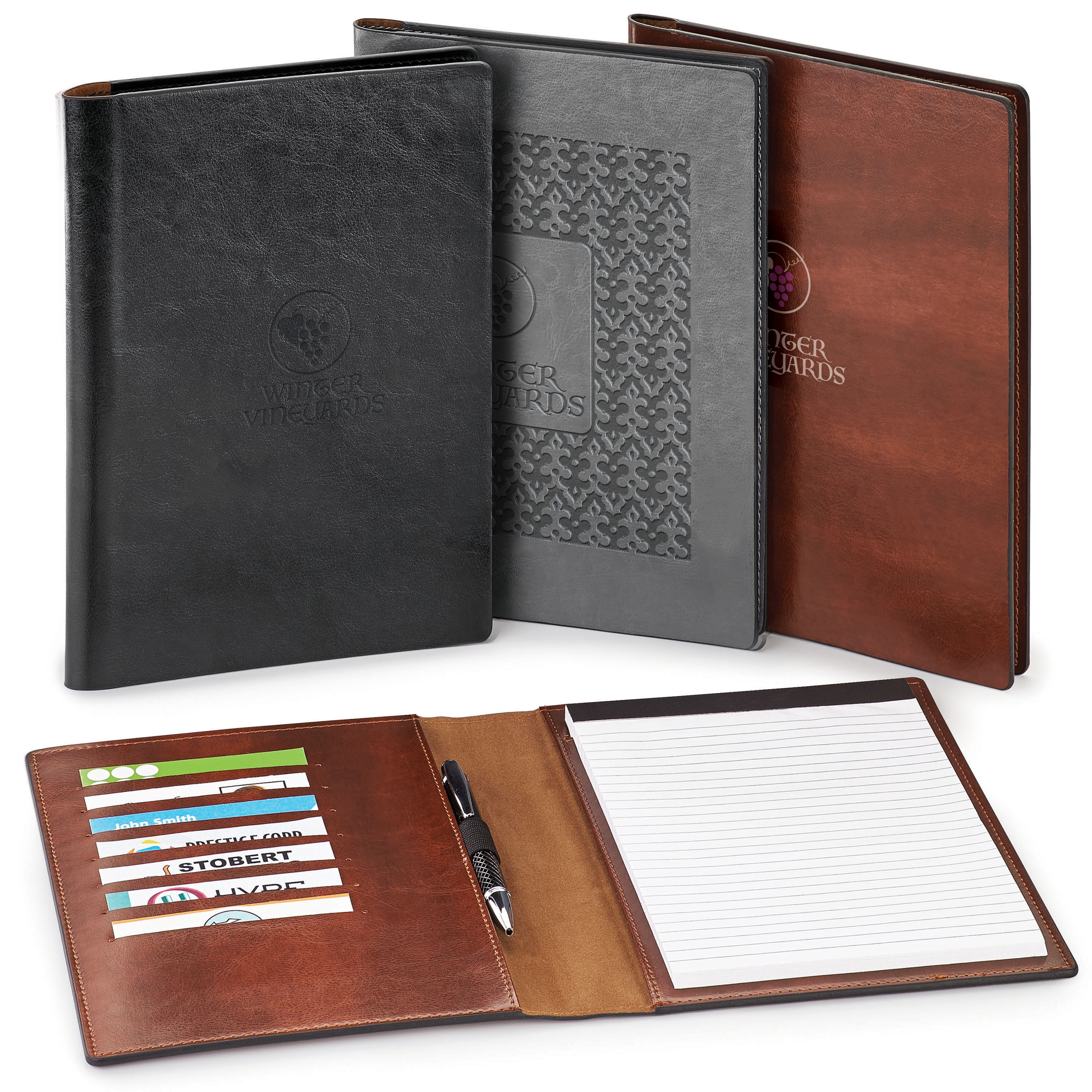 Spectorandco Fabrizio padfolio & refillable notepad - ST403 