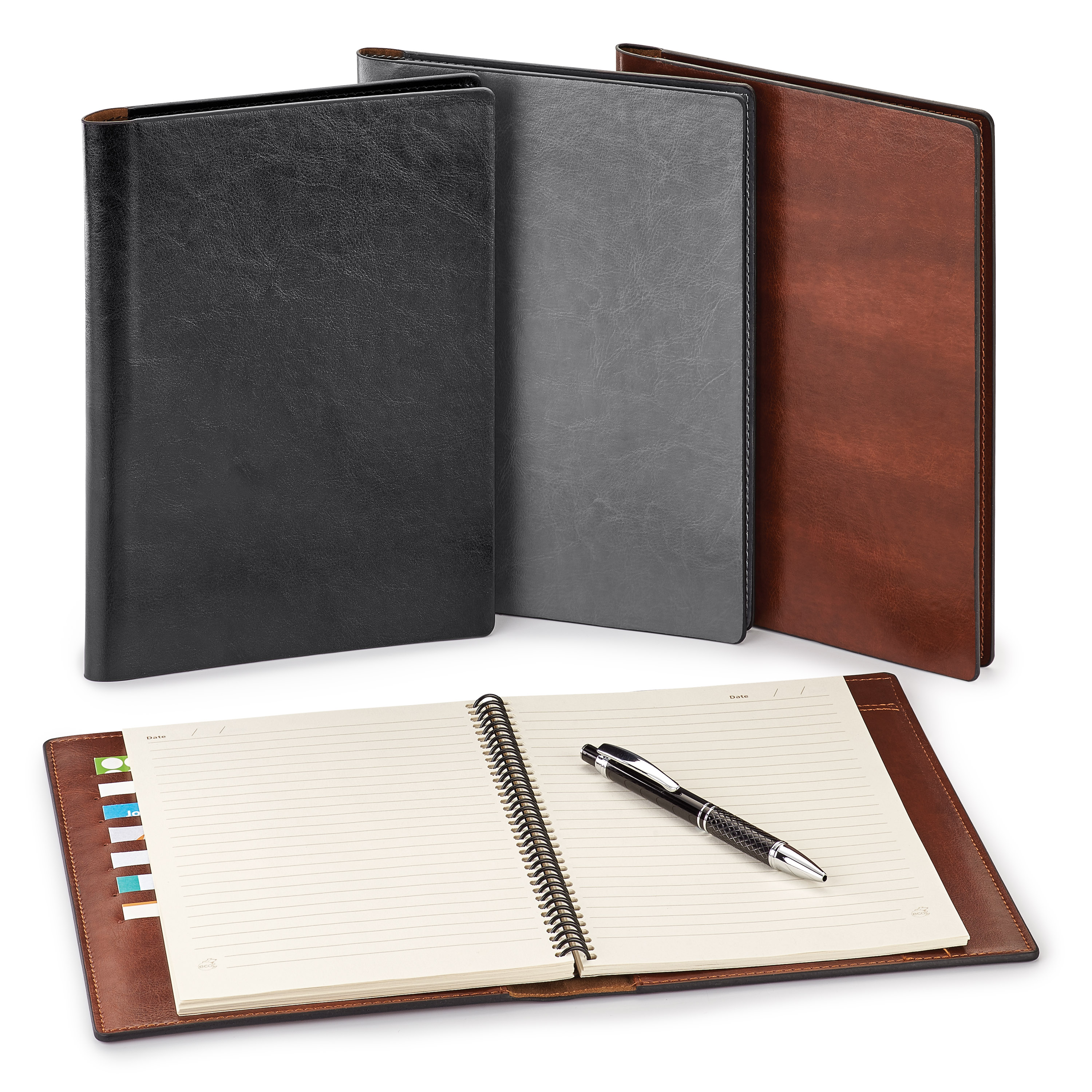 Spectorandco Fabrizio padfolio & refillable eco notebook - ST4039