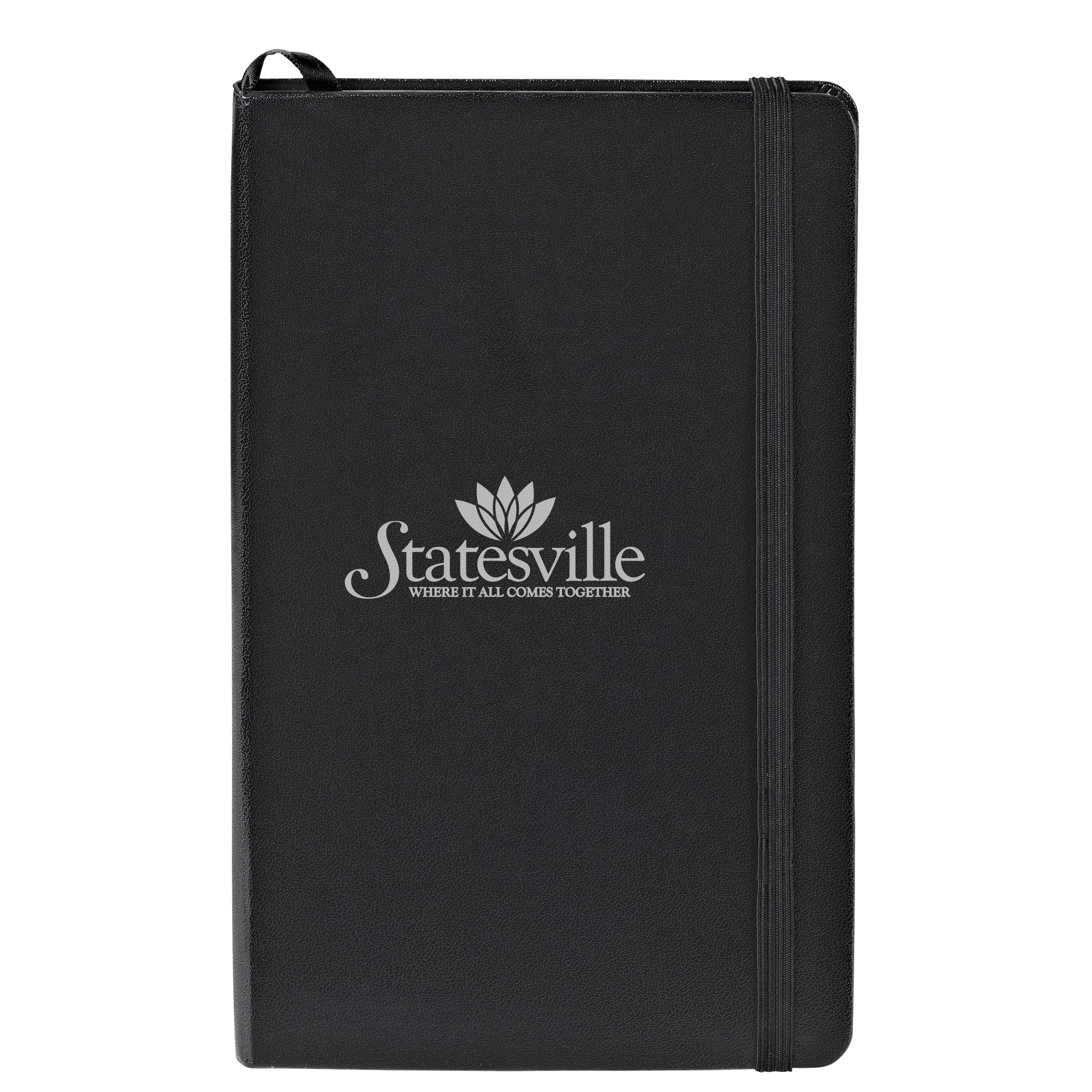Spectorandco Classico hard cover journal - ST4123 BLACK