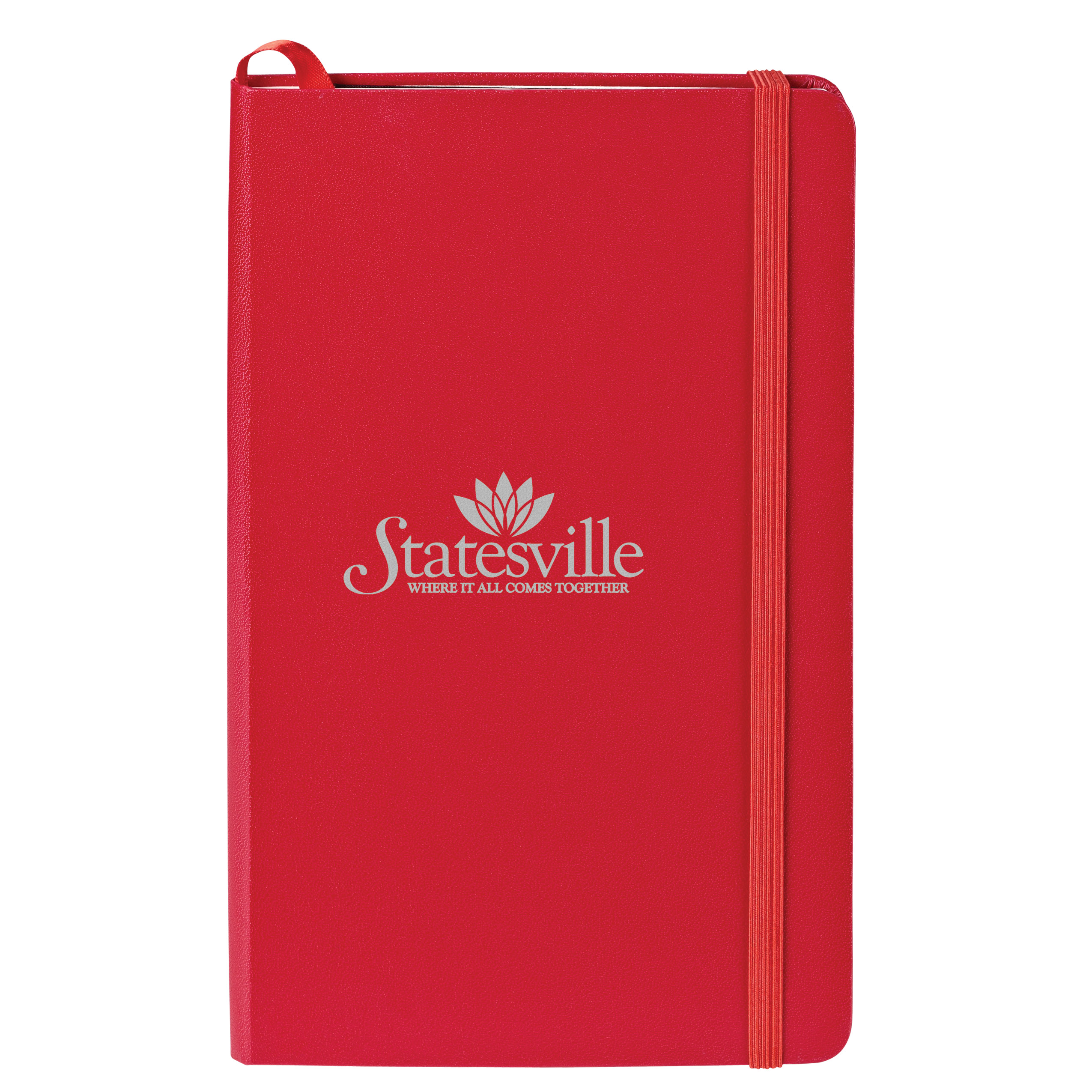 Spectorandco Classico hard cover journal - ST4123 RED