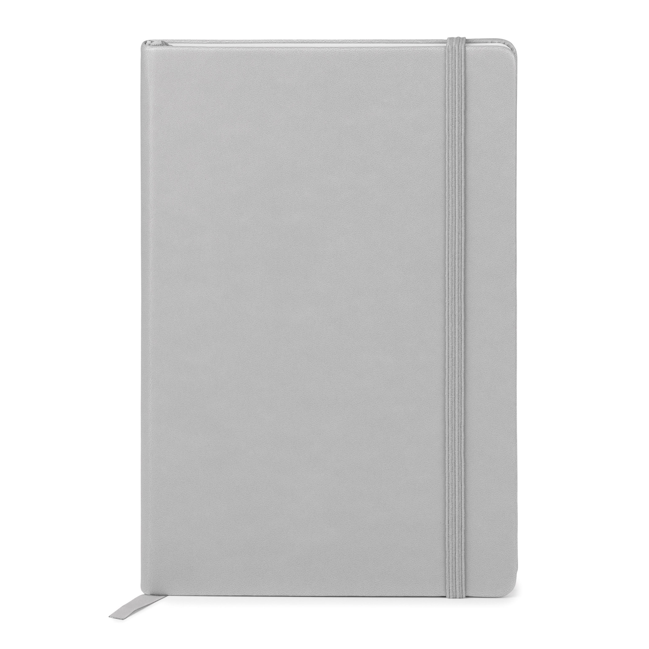 Spectorandco Neoskin<sup>®</sup> hard cover journal - ST4143 SILVER