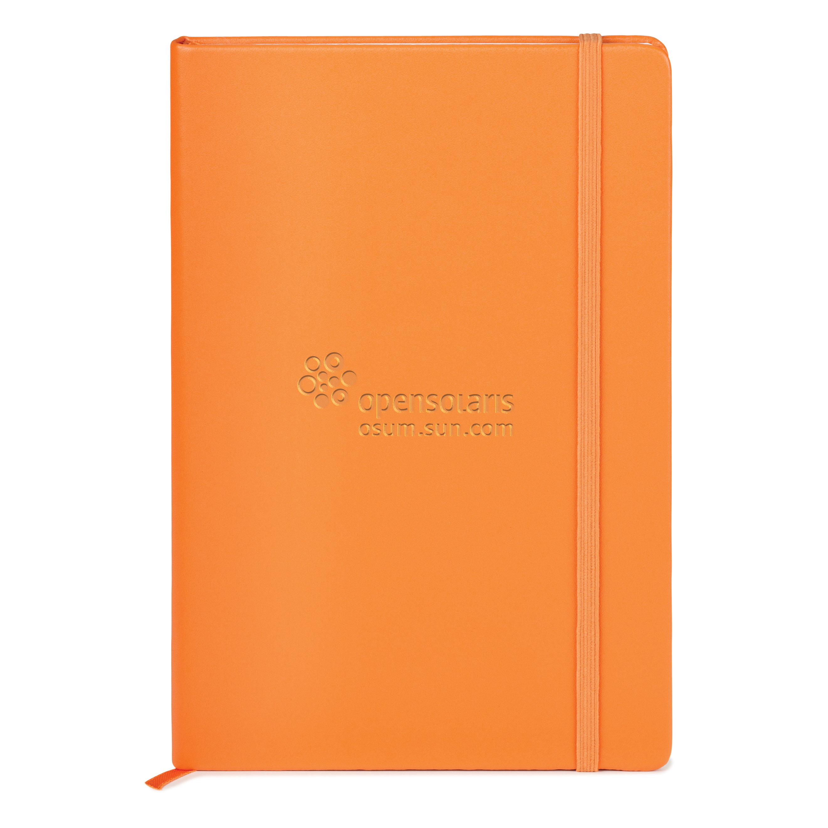 Spectorandco Neoskin<sup>®</sup> hard cover journal - ST4143 ORANGE