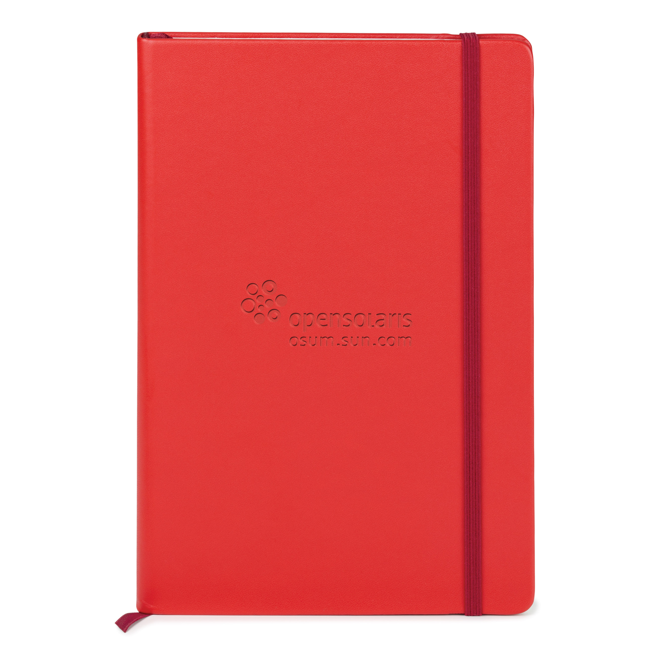 Spectorandco Neoskin<sup>®</sup> hard cover journal - ST4143 RED